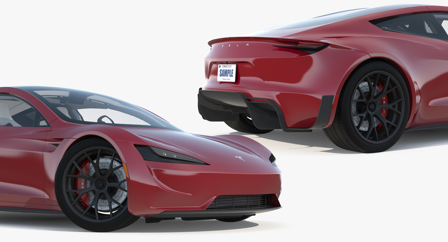 Tesla Roadster 3D model