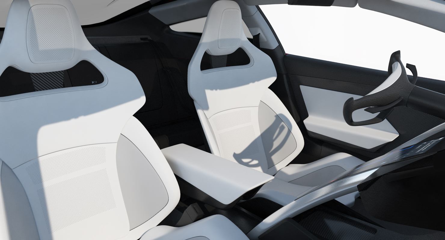 Tesla Roadster 3D model