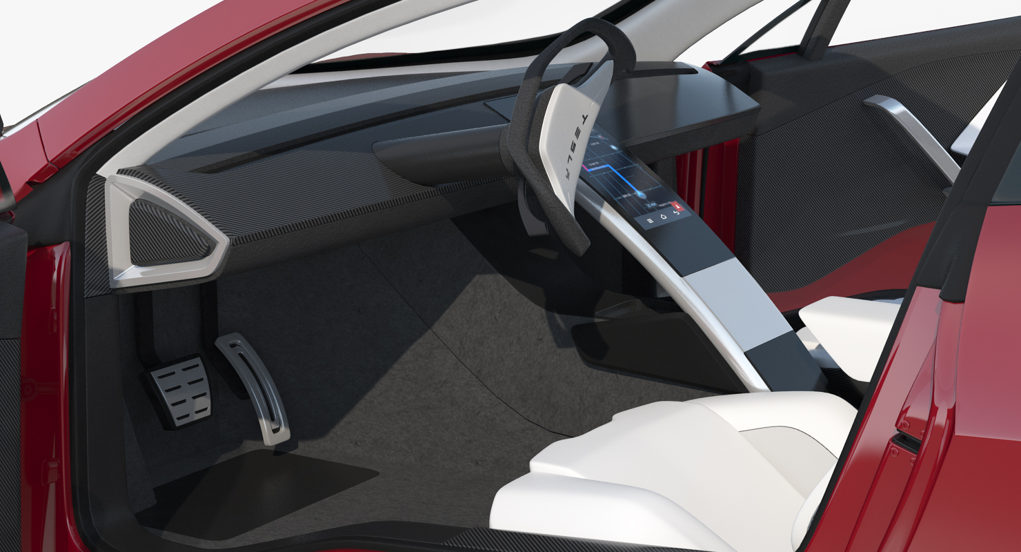 Tesla Roadster 3D model