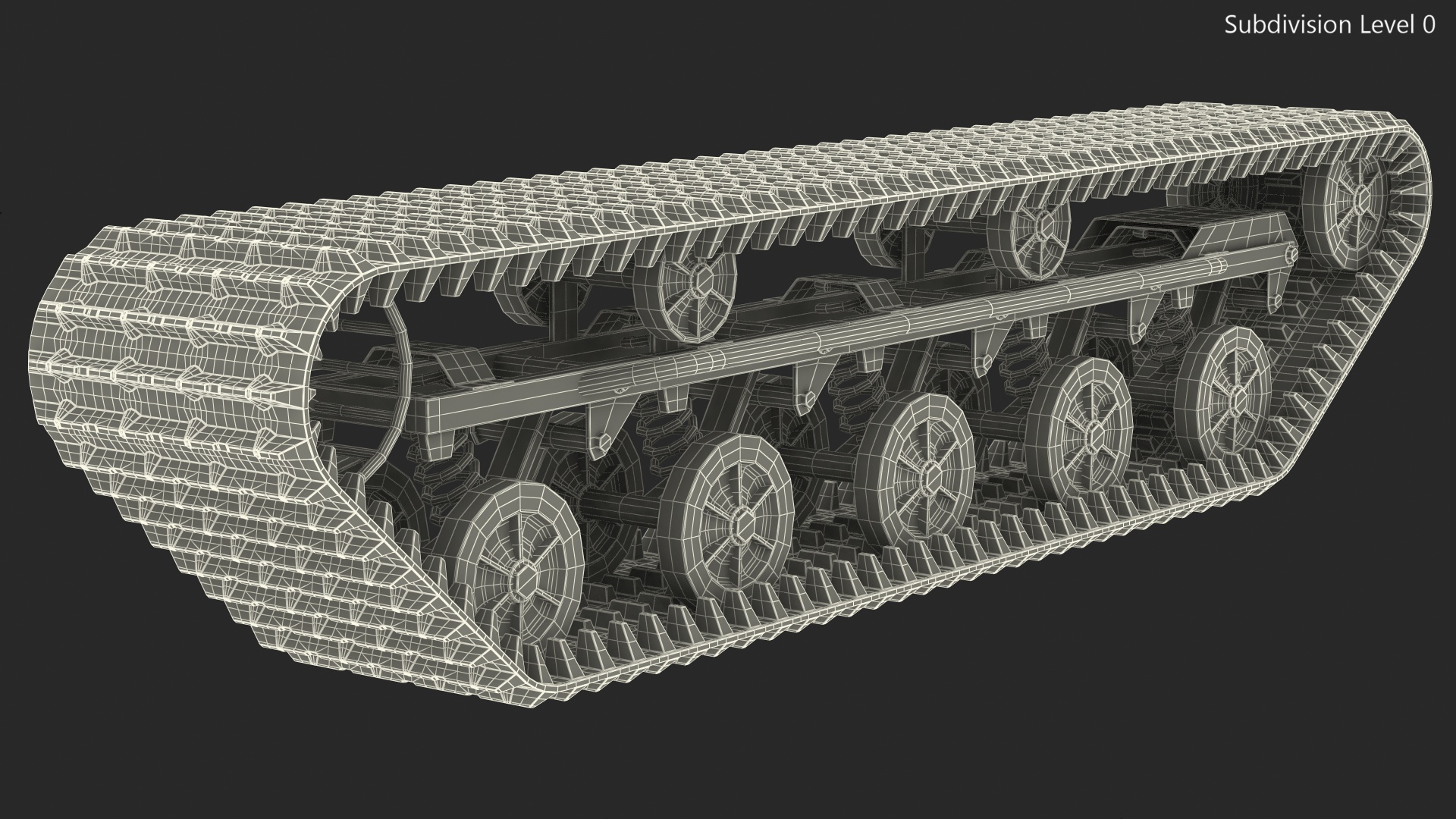 ATV Track 3D model