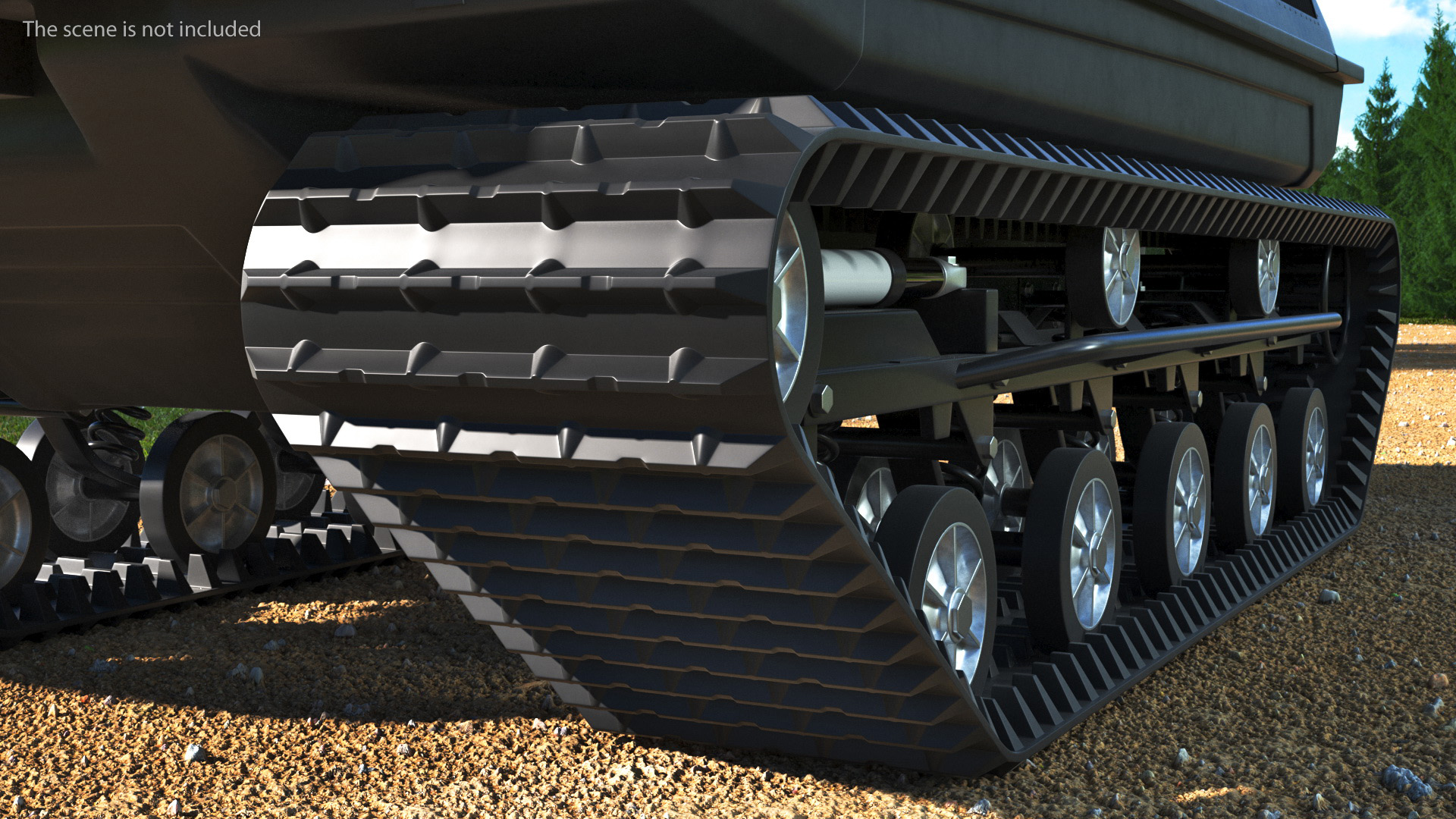 ATV Track 3D model