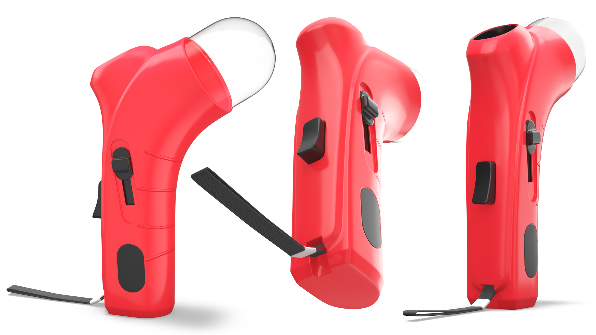 3D Dog Snack Training Gun Red