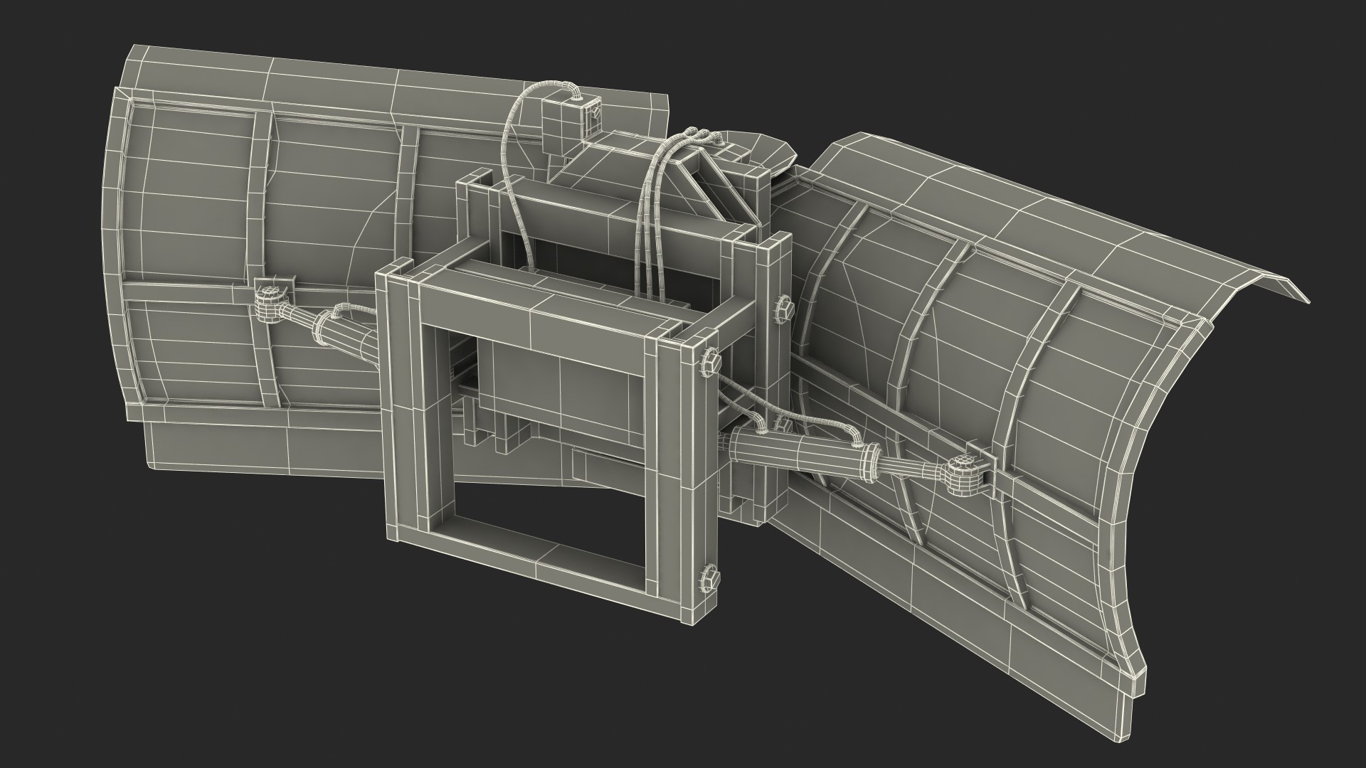 Snow Plough Blade 3D