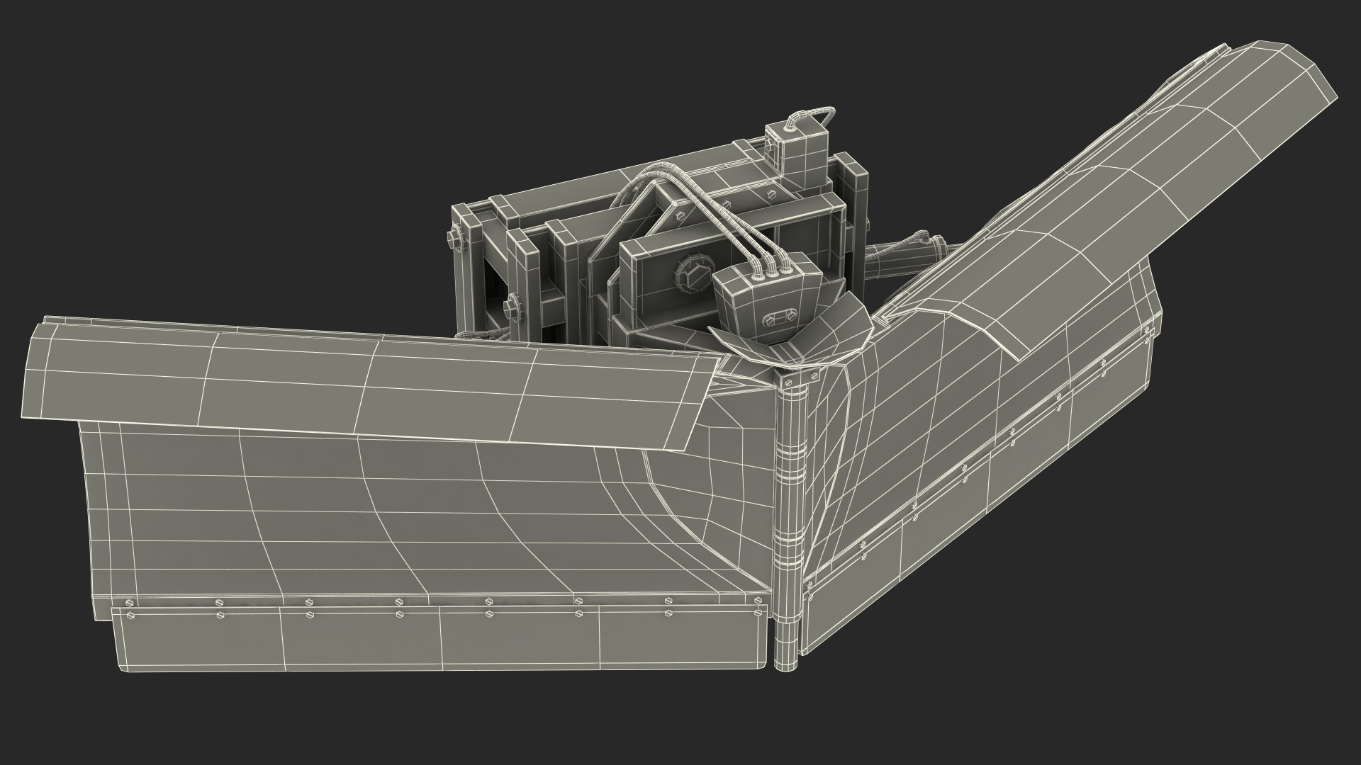 Snow Plough Blade 3D