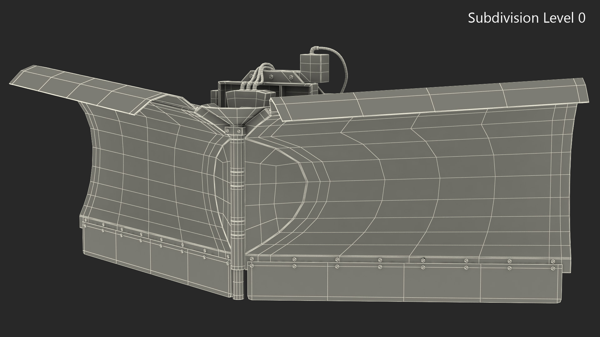 Snow Plough Blade 3D