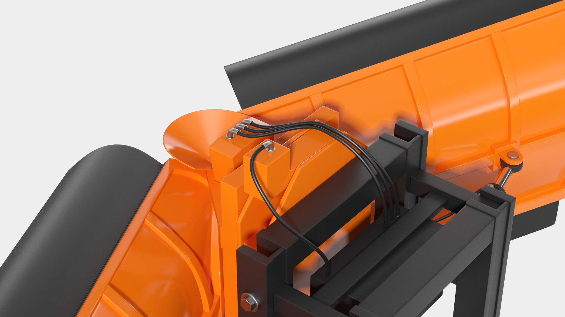 Snow Plough Blade 3D