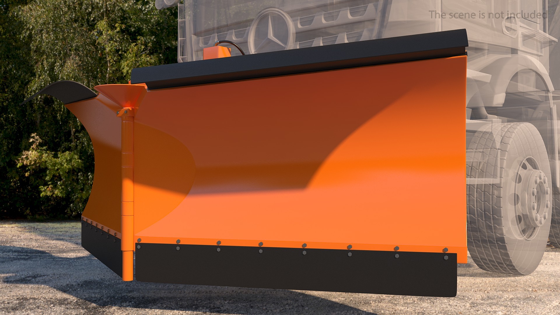 Snow Plough Blade 3D