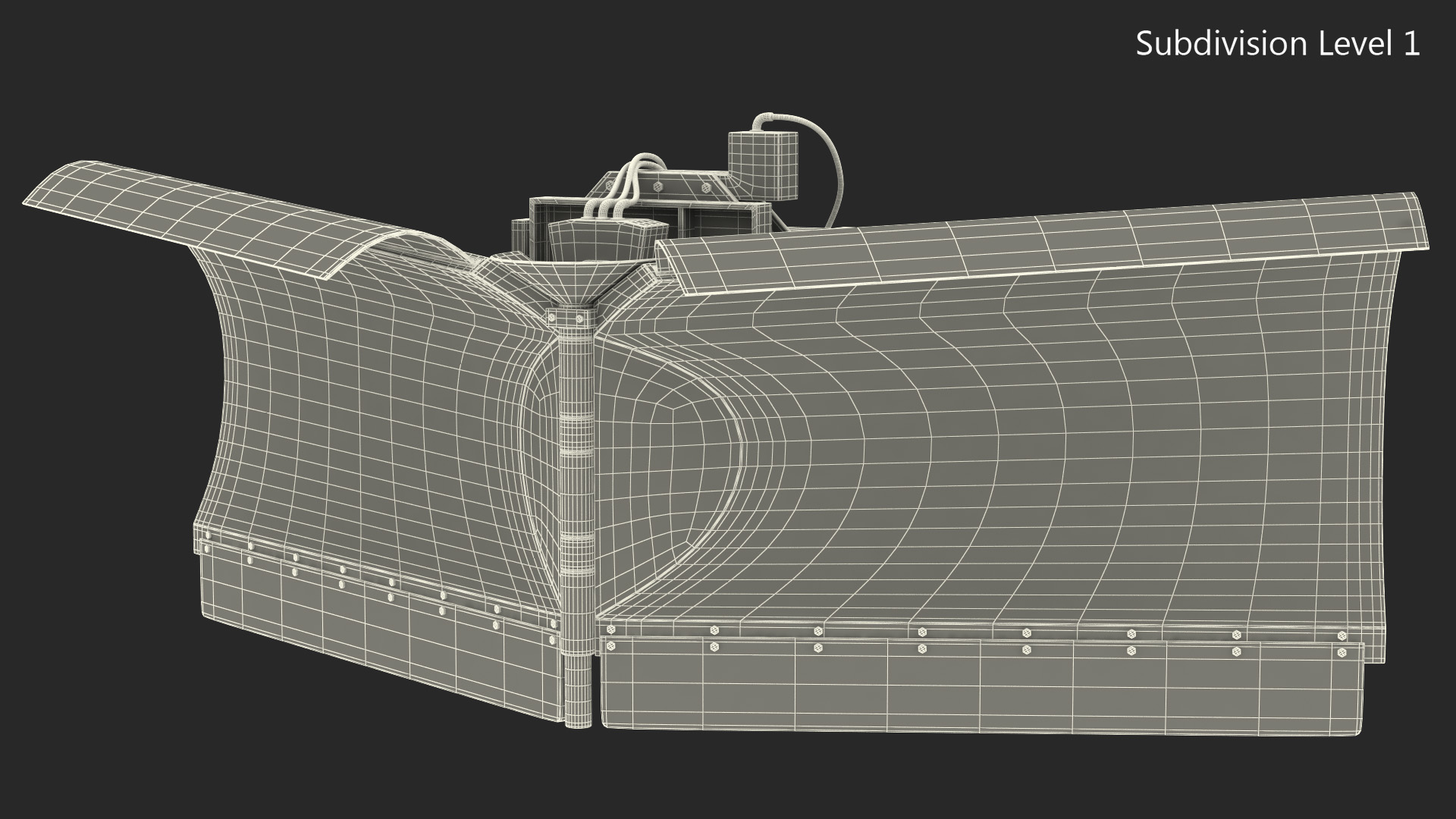 Snow Plough Blade 3D
