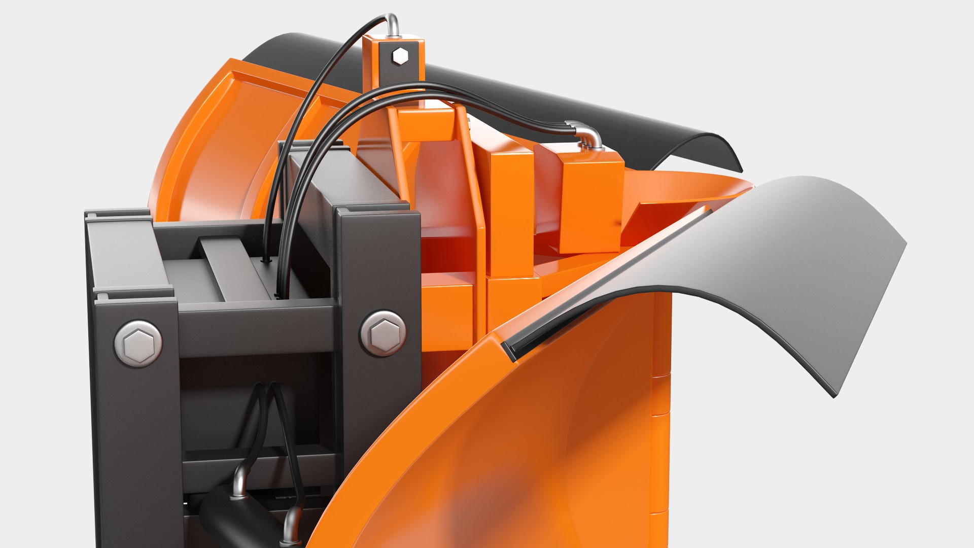 Snow Plough Blade 3D