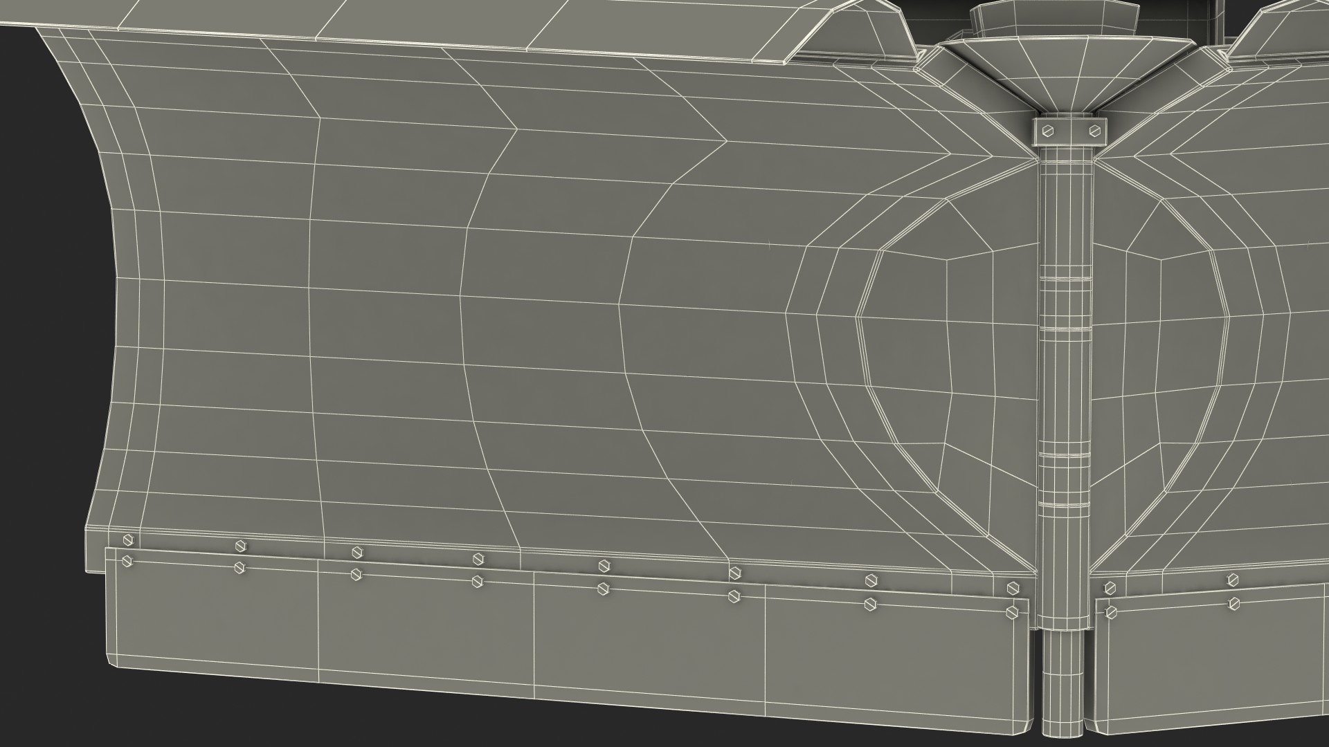 Snow Plough Blade 3D