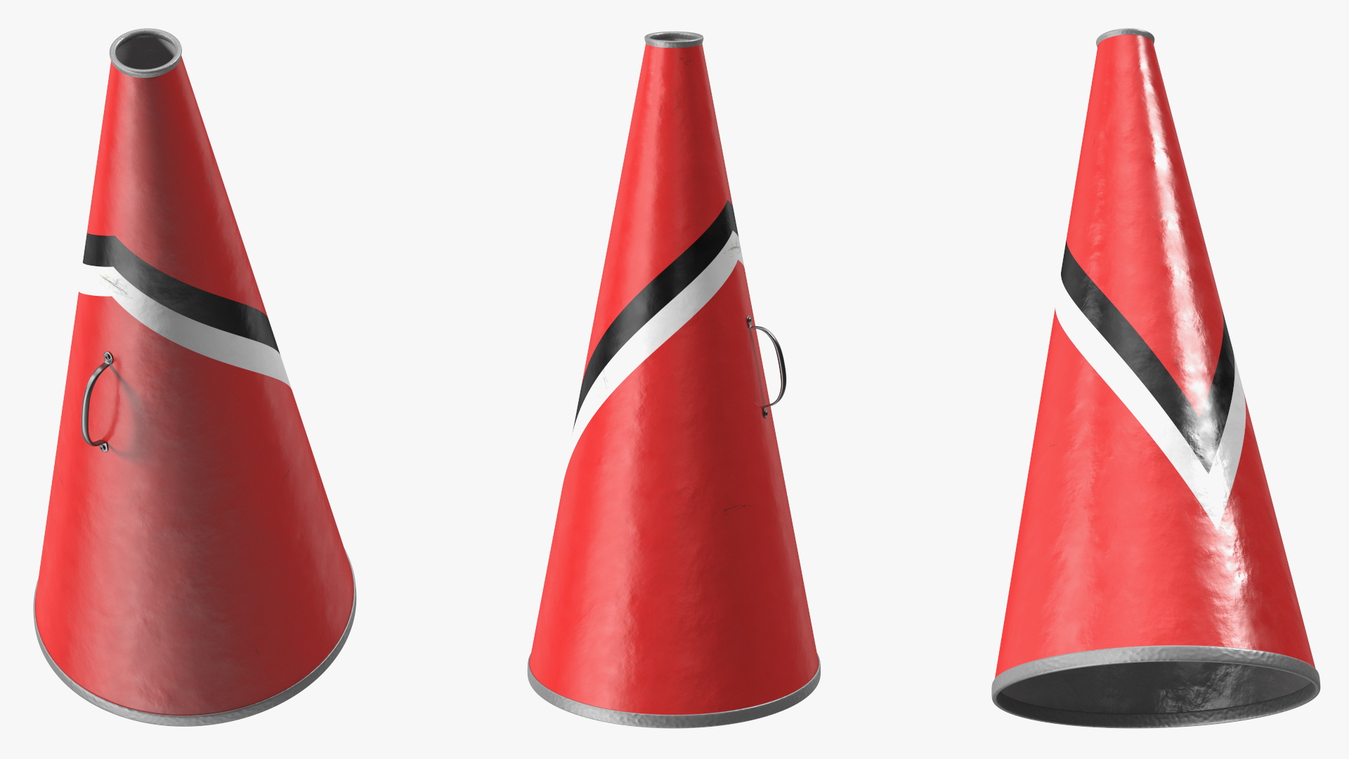 3D Classic Handheld Megaphone