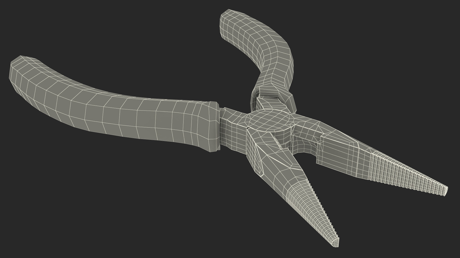 3D Long Nose Pliers
