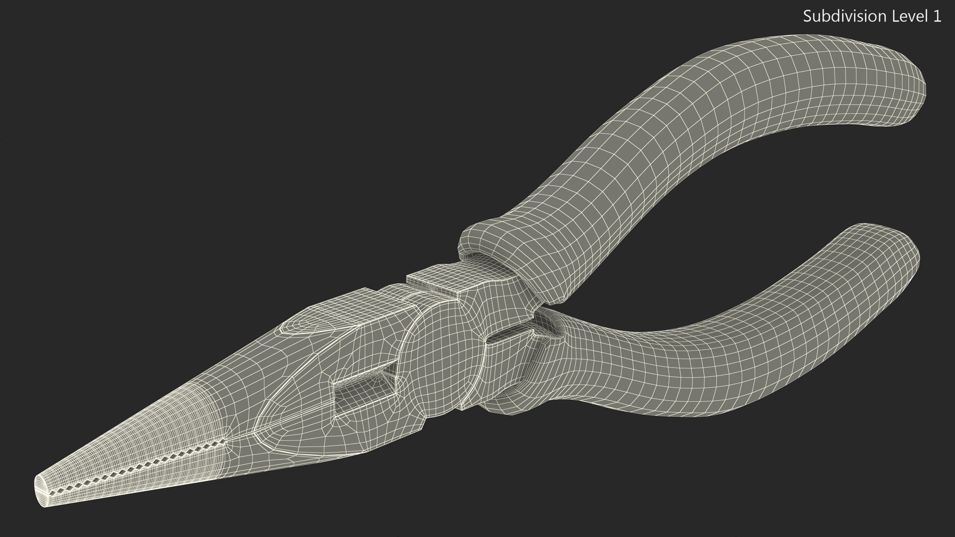 3D Long Nose Pliers