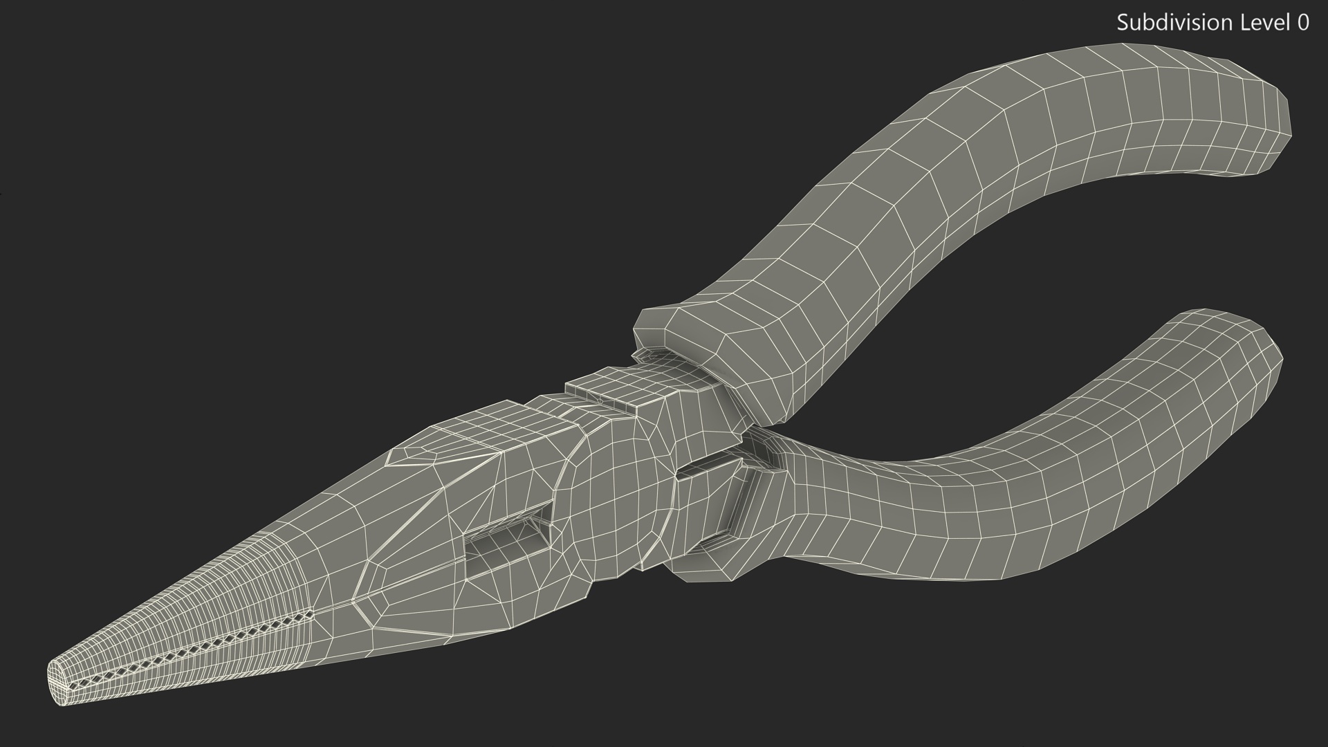 3D Long Nose Pliers