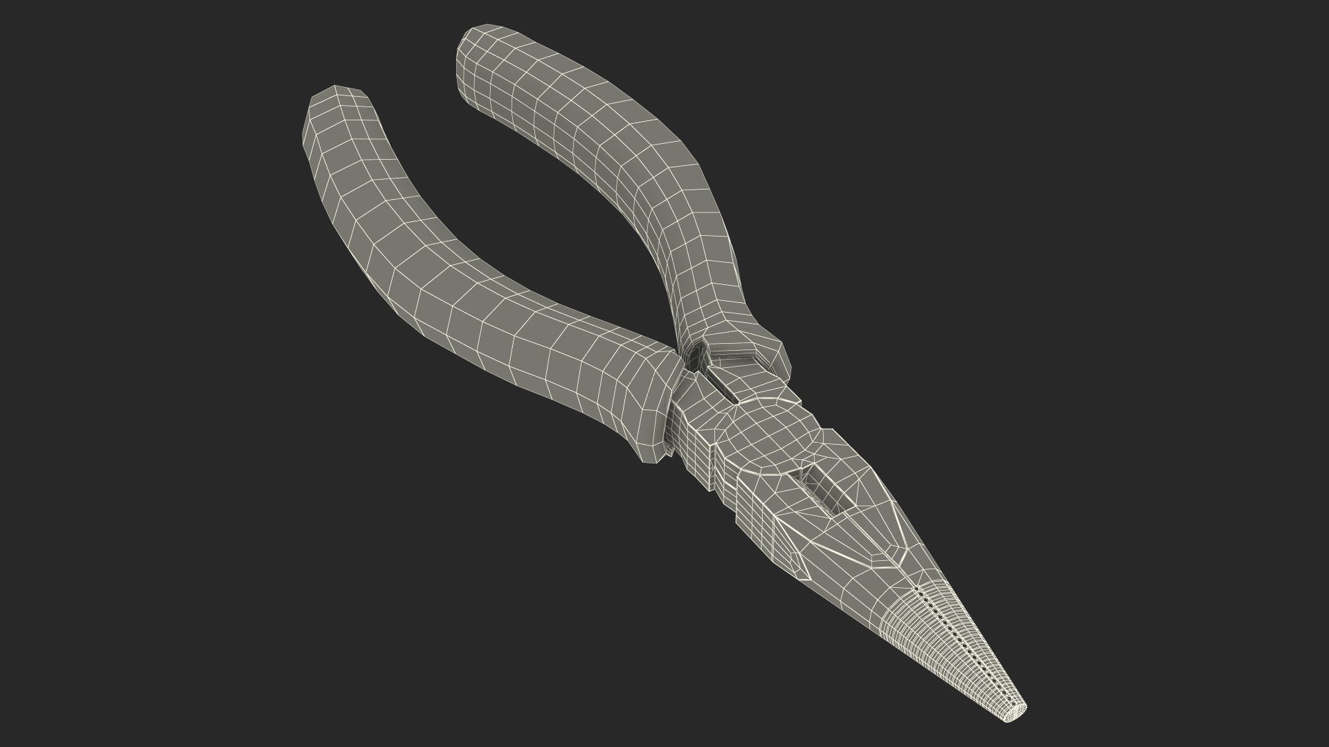 3D Long Nose Pliers