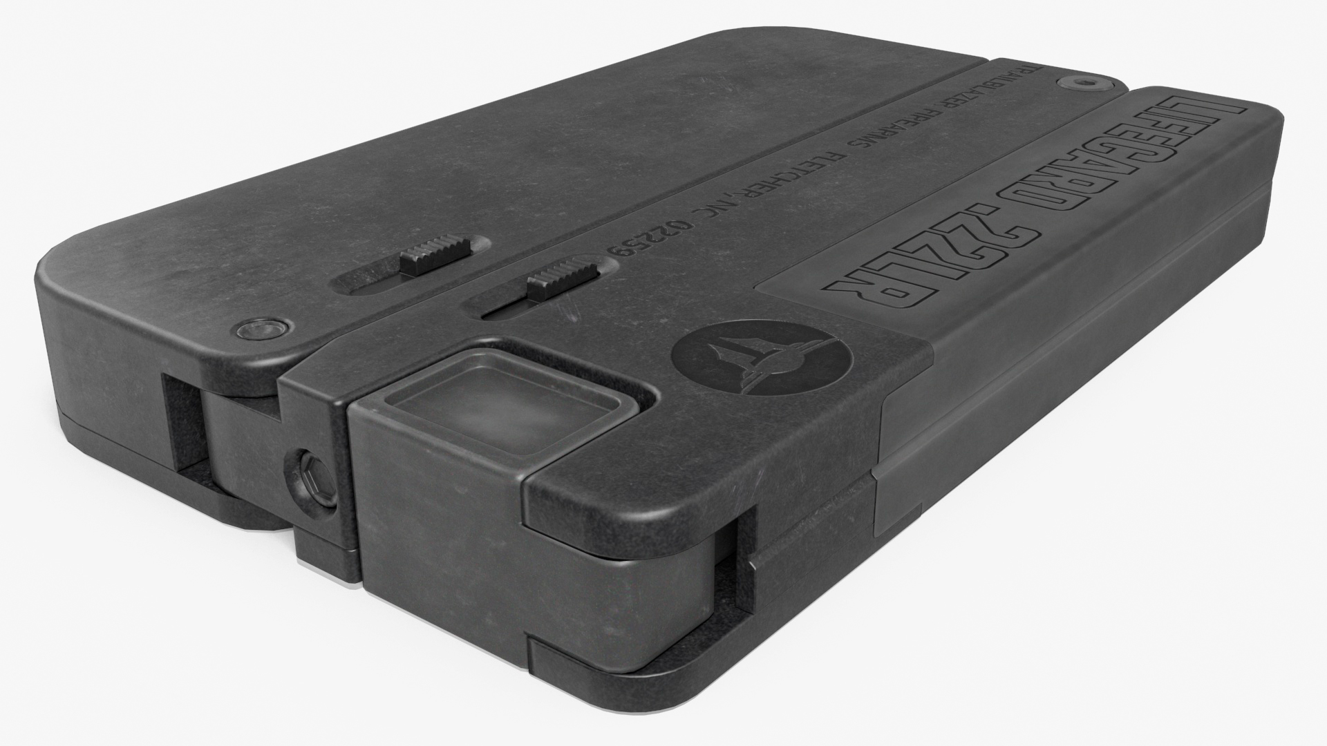 Foldable Wallet Pistol 3D