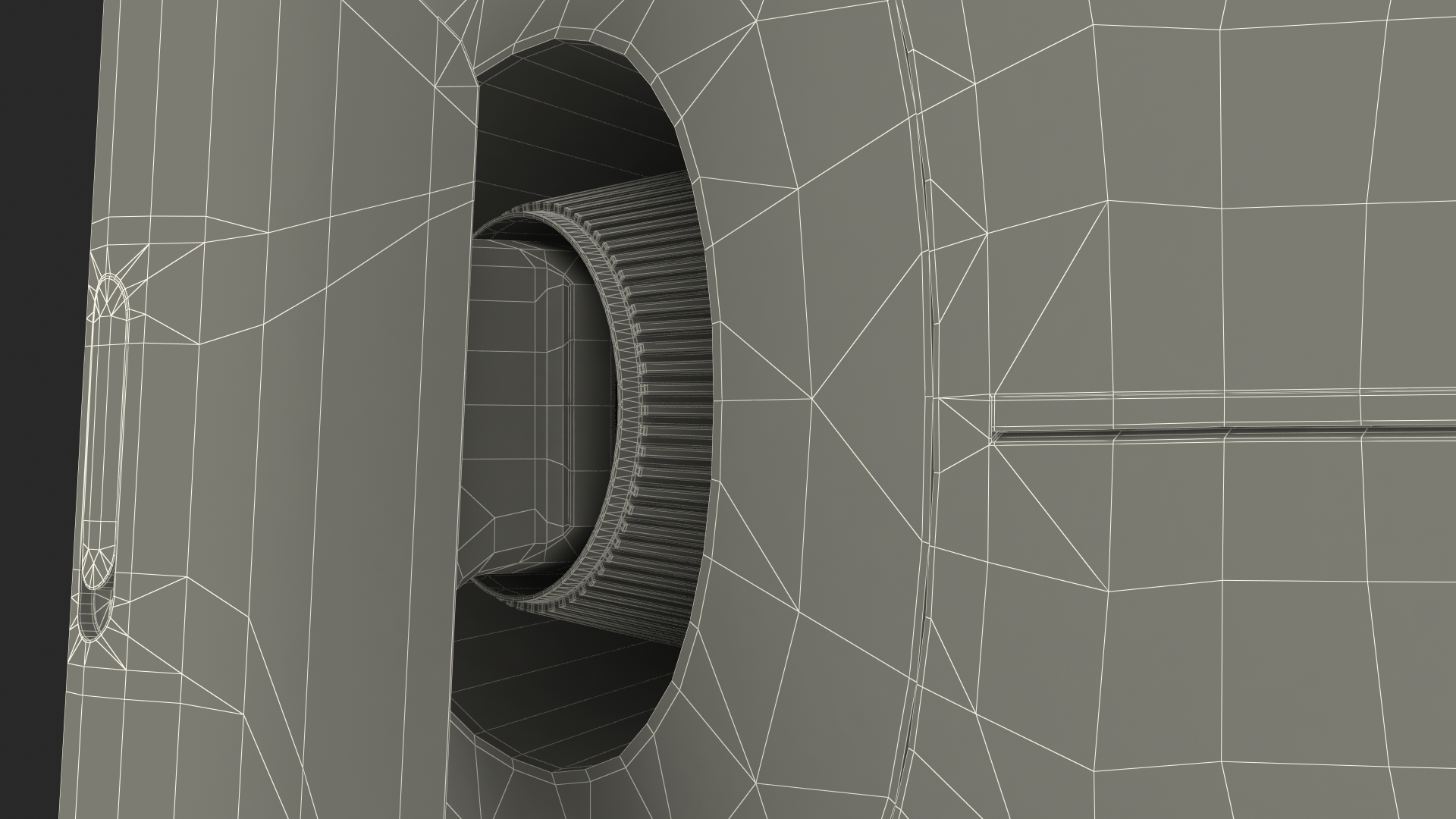 3D model Ultrawide Curved Gaming Monitor OFF
