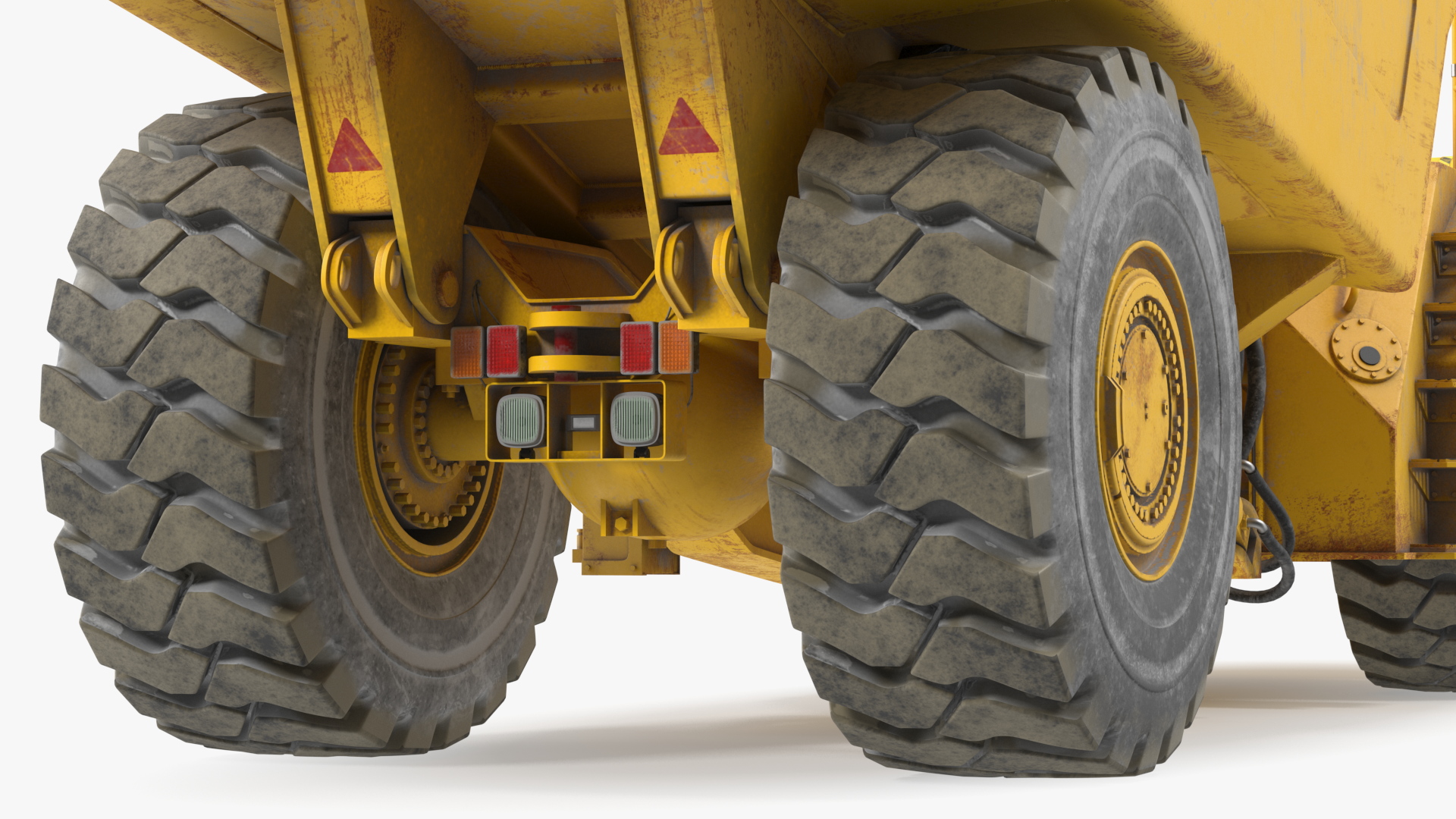 3D Underground Truck With Coal Rigged for Maya model