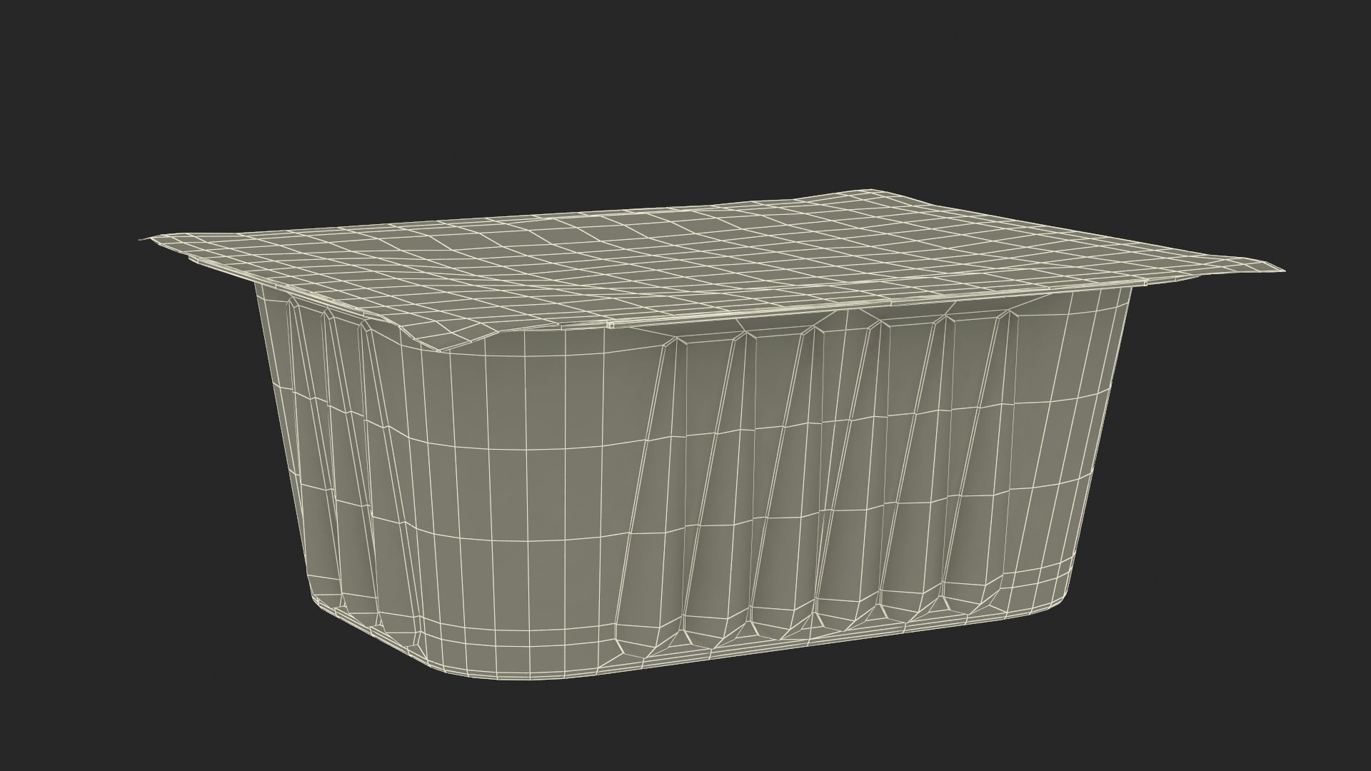 Honey Mustard Mini Sauce Pot Heinz 3D model