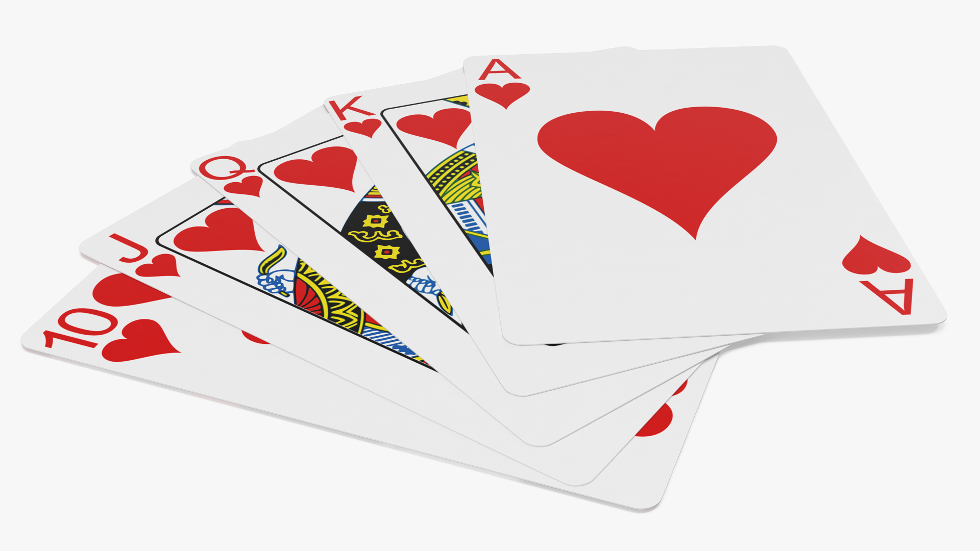 3D Poker Royal Straight Flush