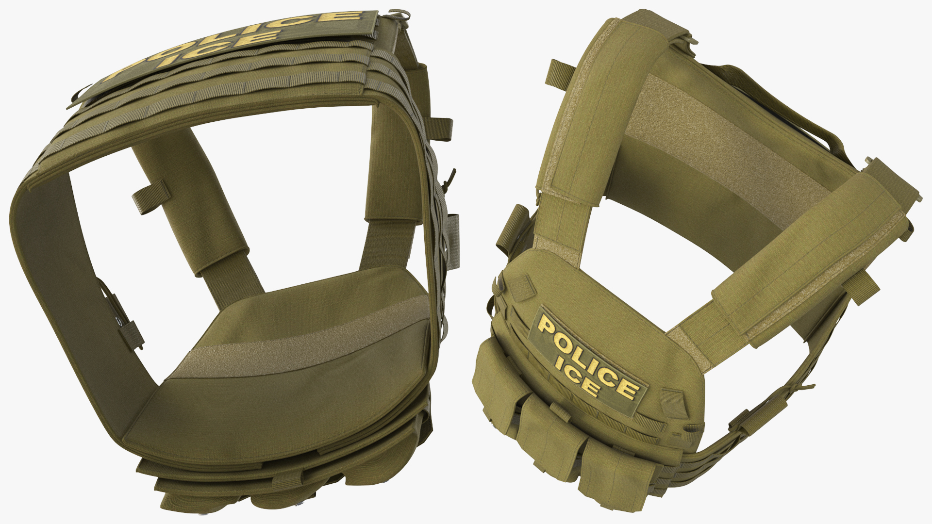 Police ICE Tactical Armor Vest - view 5
