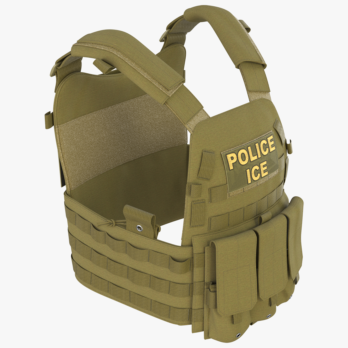 Police ICE Tactical Armor Vest - view 9