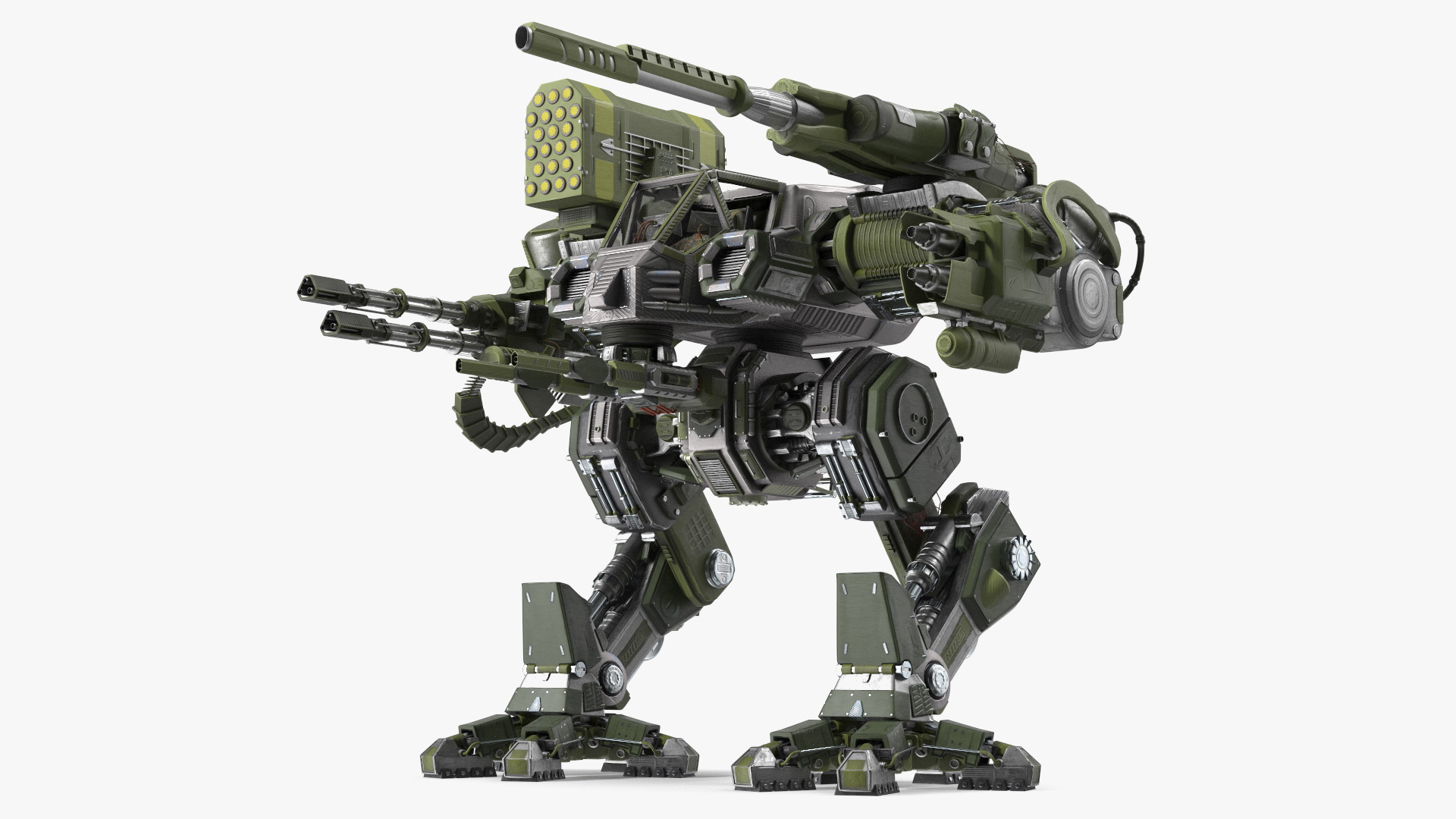 Piloted Large Robot 3D model