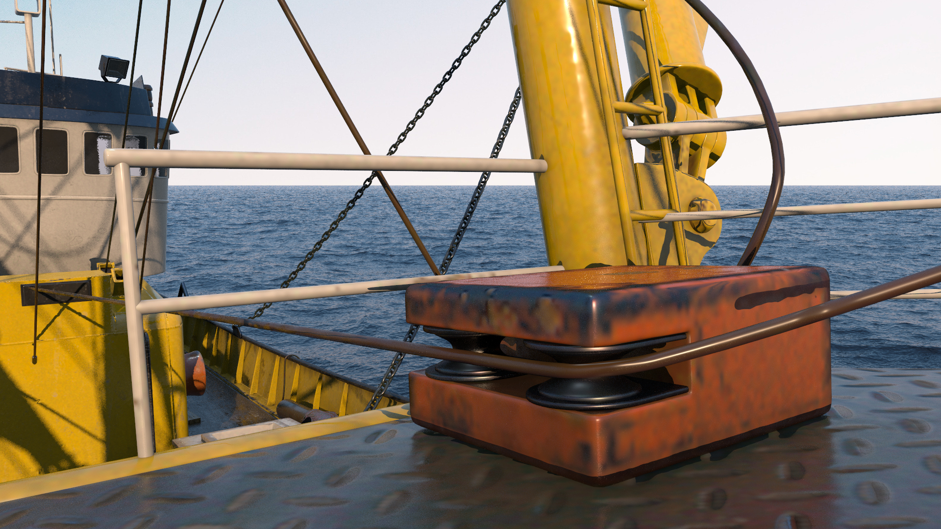 3D model Fishing Boat Trawler