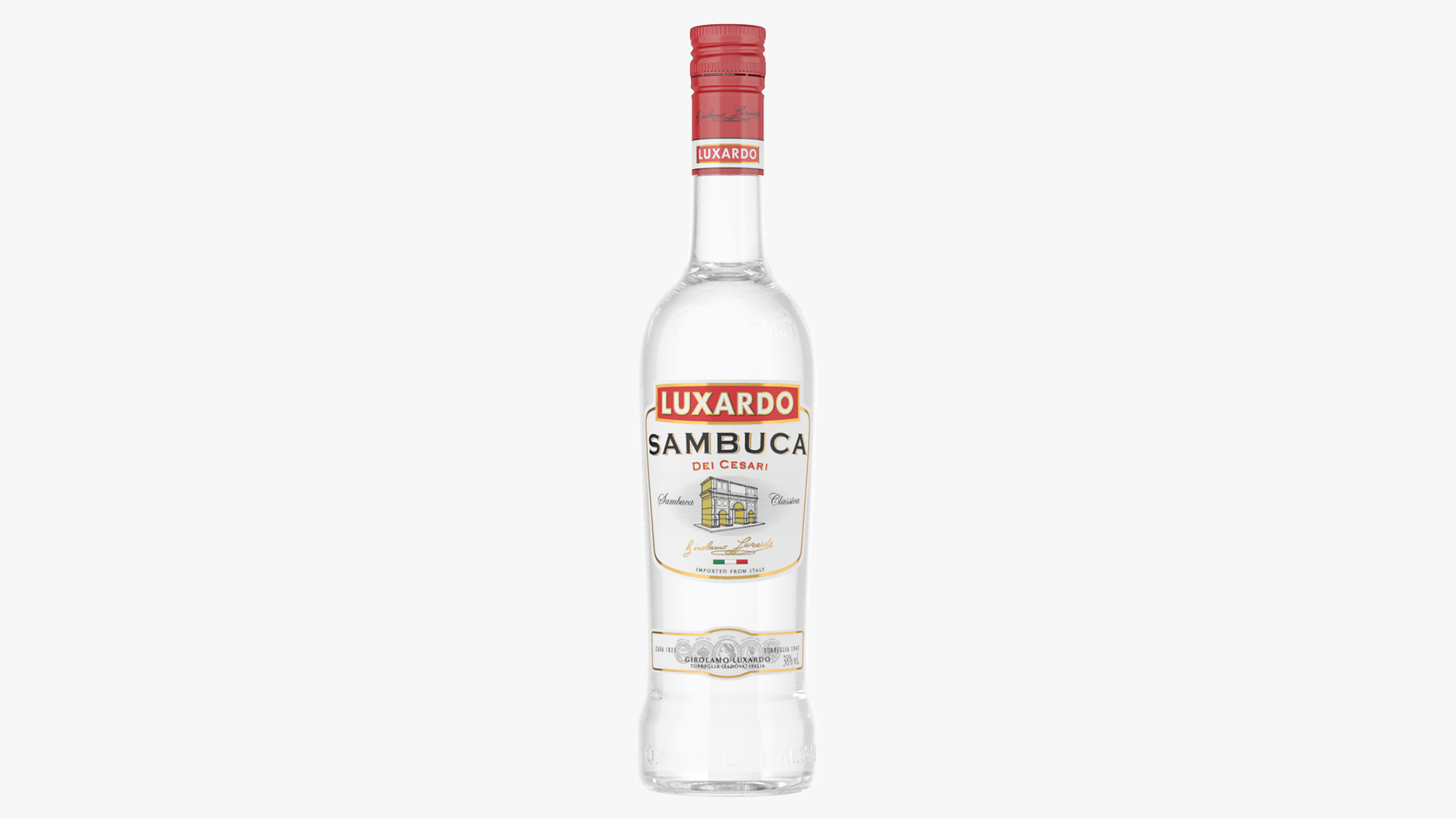 Luxardo Sambuca Dei Cesari 750ml Bottle 3D model