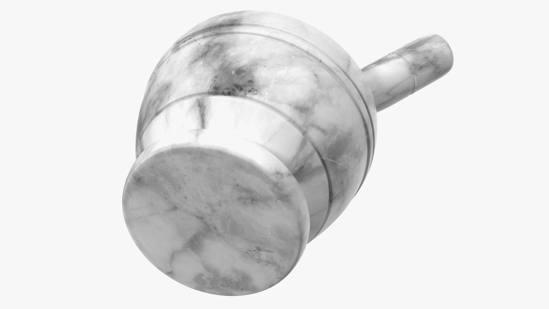 Marble Mortar and Pestle 3D model