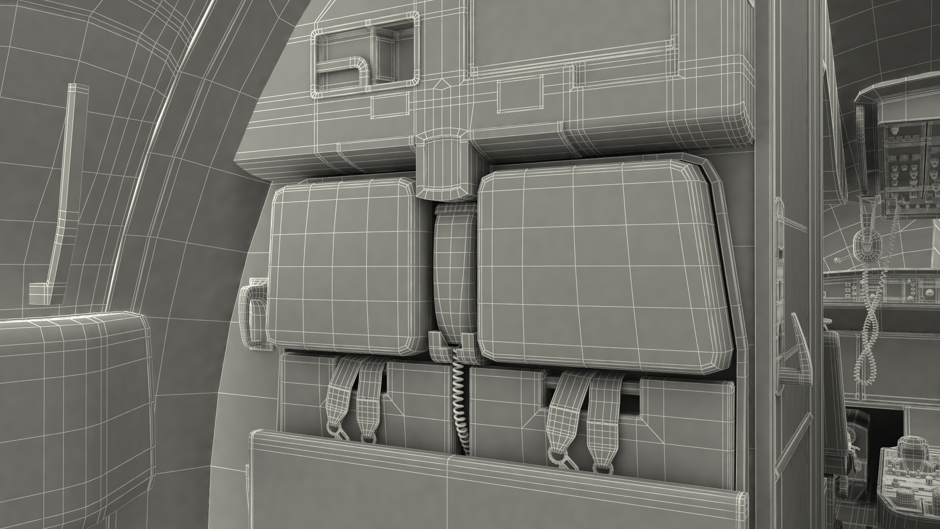 3D Airbus A220 100 Detailed Interior Generic Rigged model