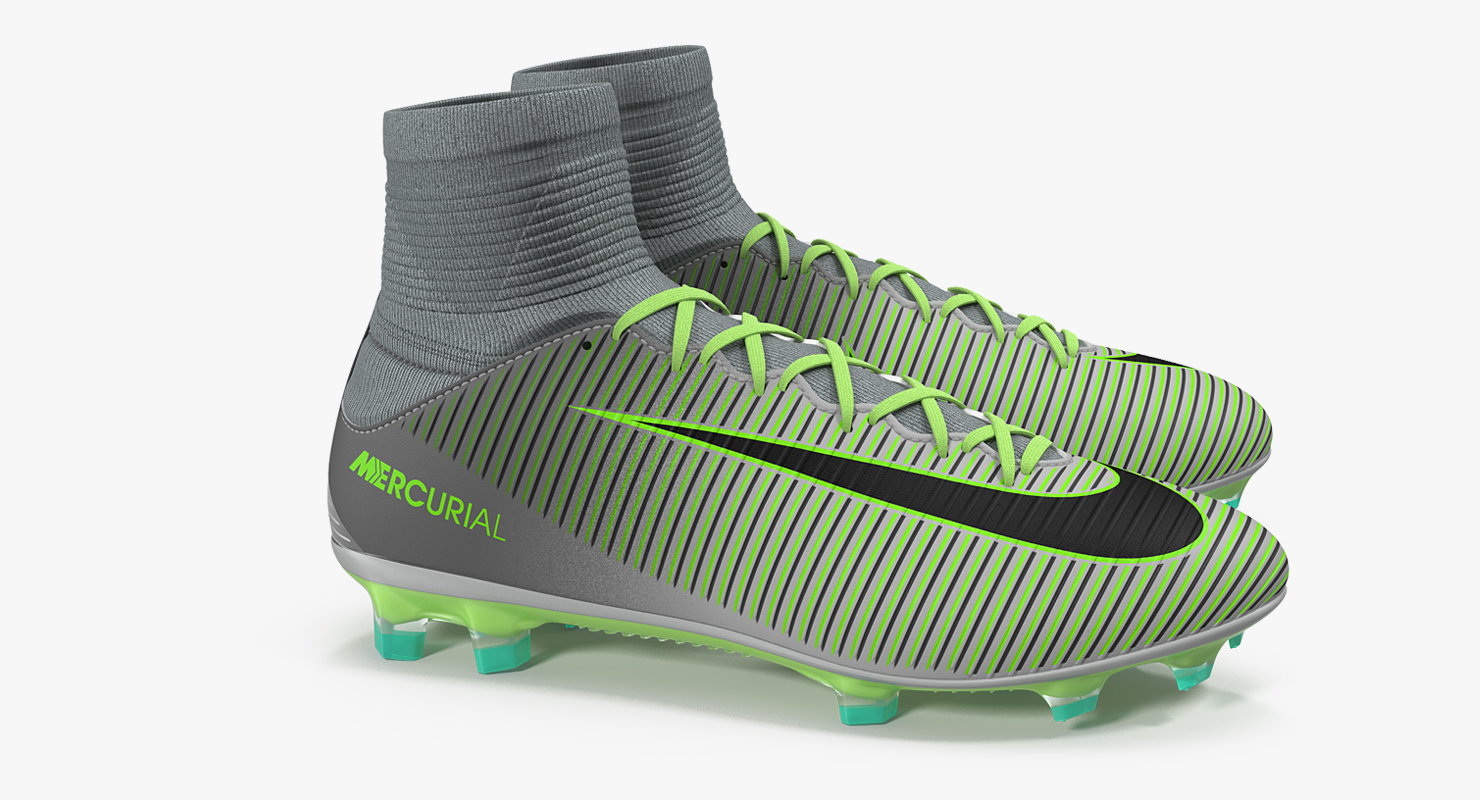 3D Nike Mercurial Veloce Cleats model