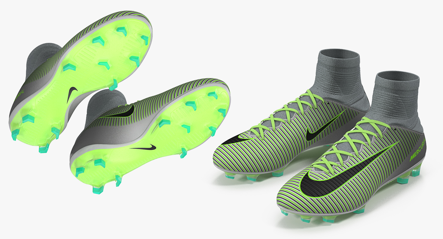 3D Nike Mercurial Veloce Cleats model