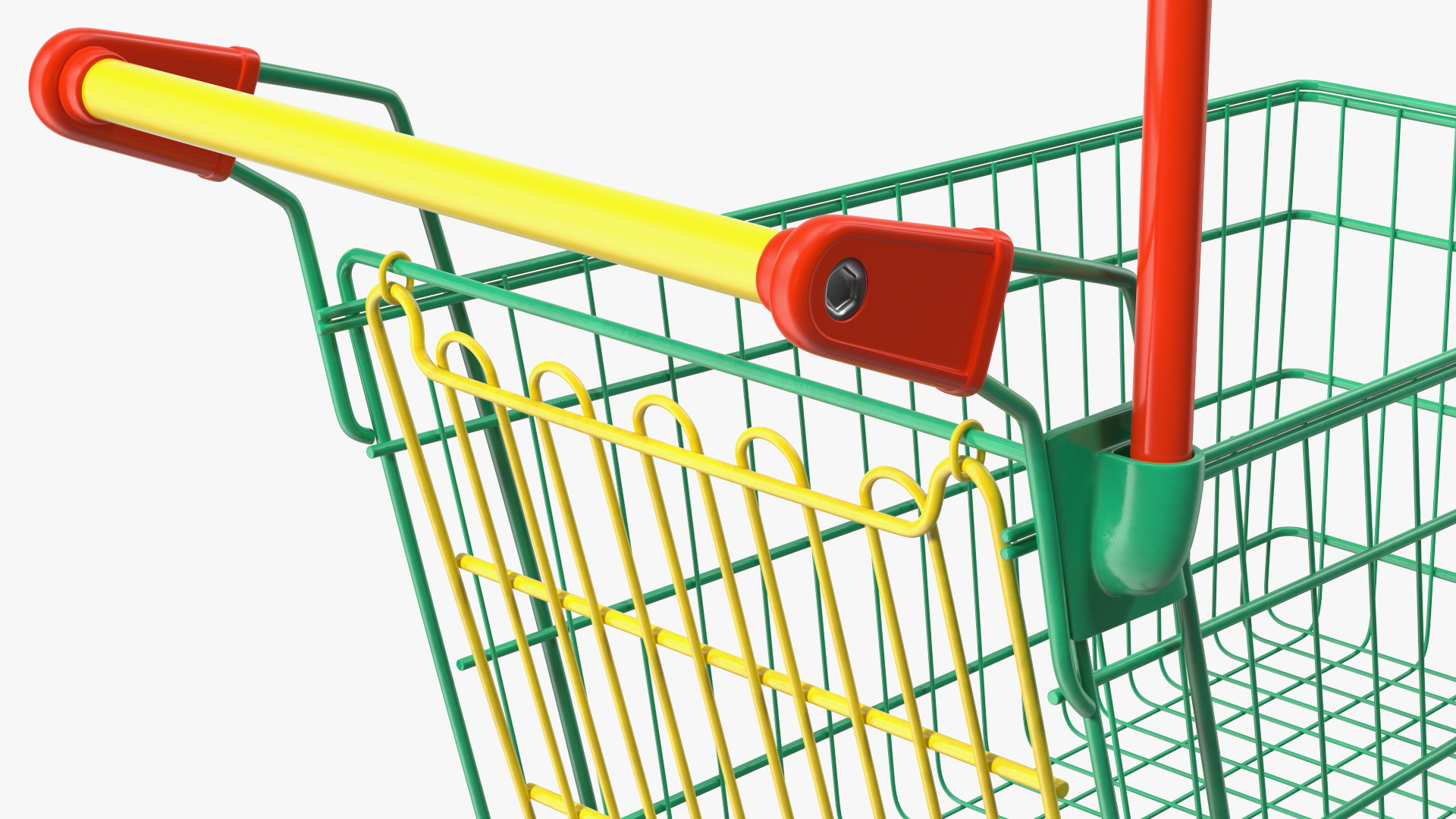 Kid Size Shopping Cart 3D