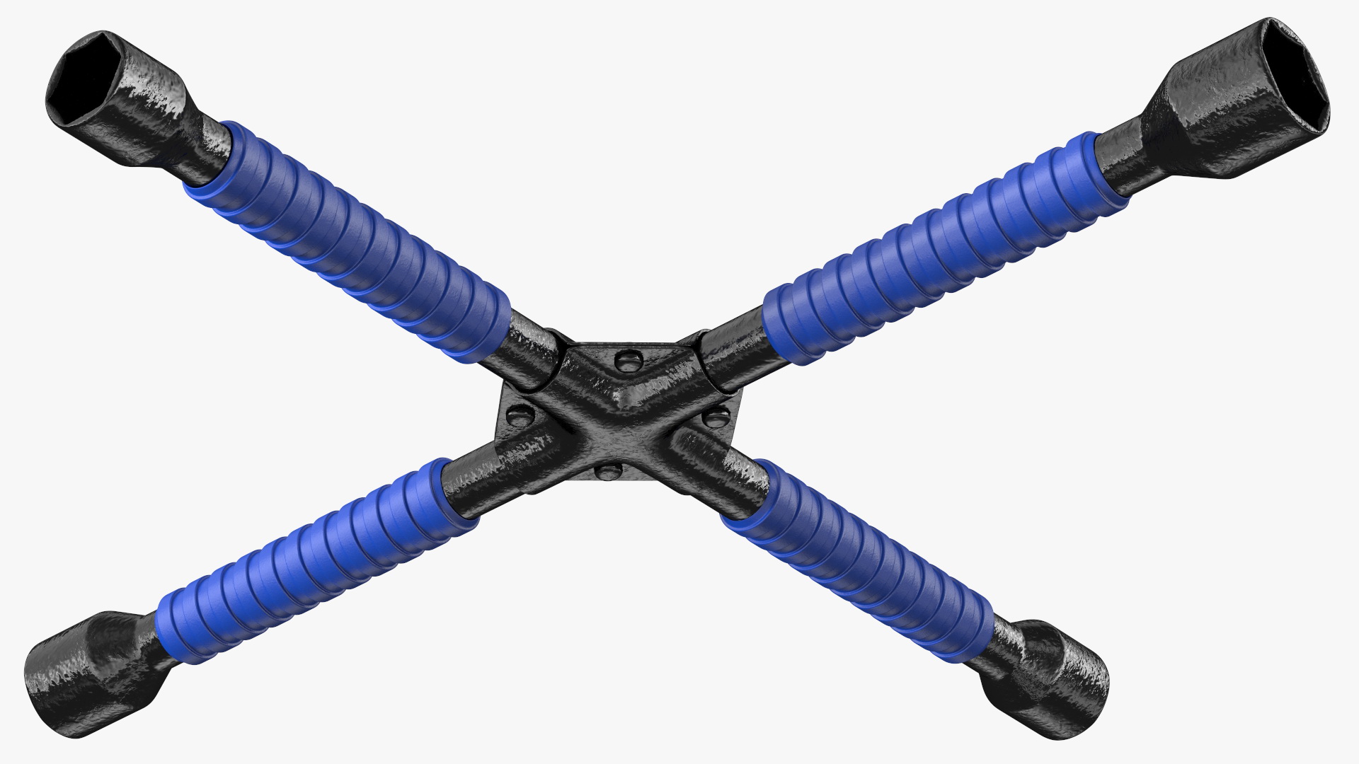 Heavy Duty Anti Slip Lug Cross Wrench 3D