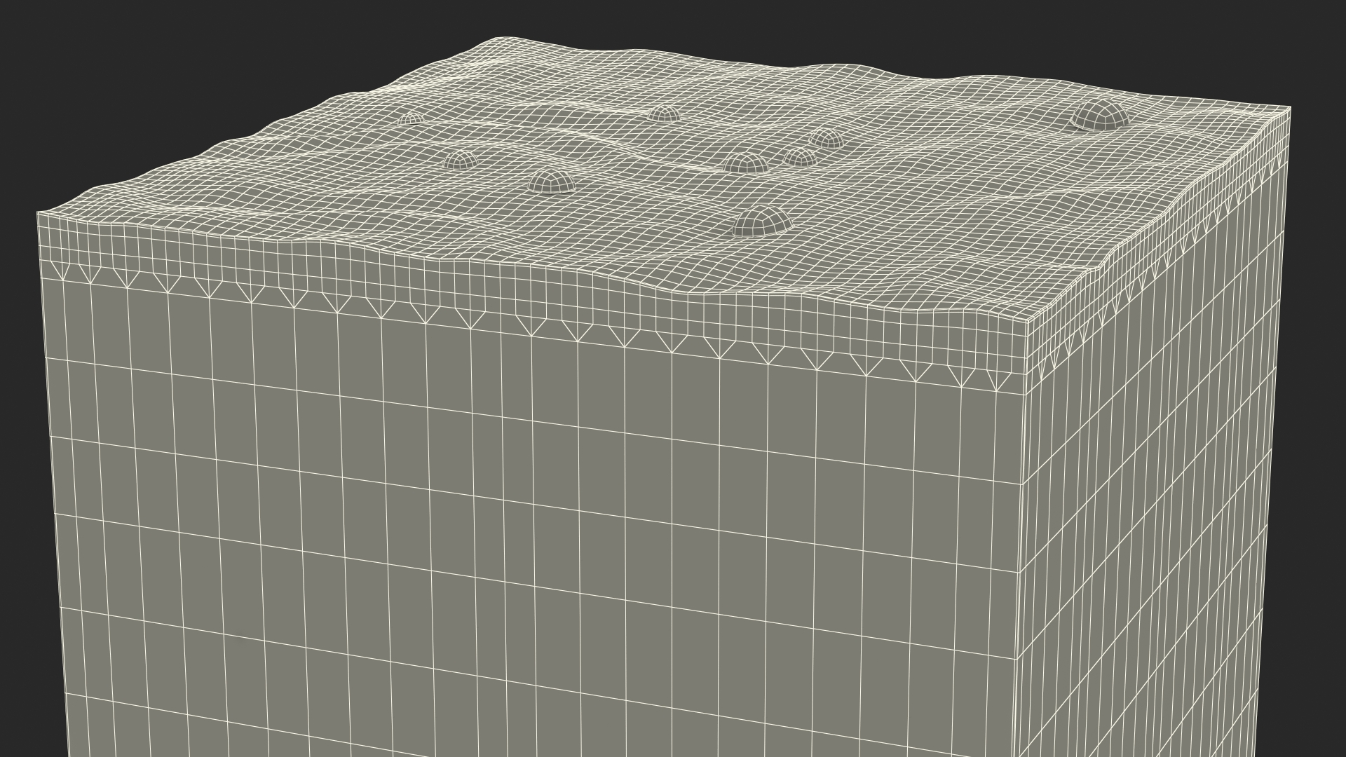 3D model Fish Tank White Cube