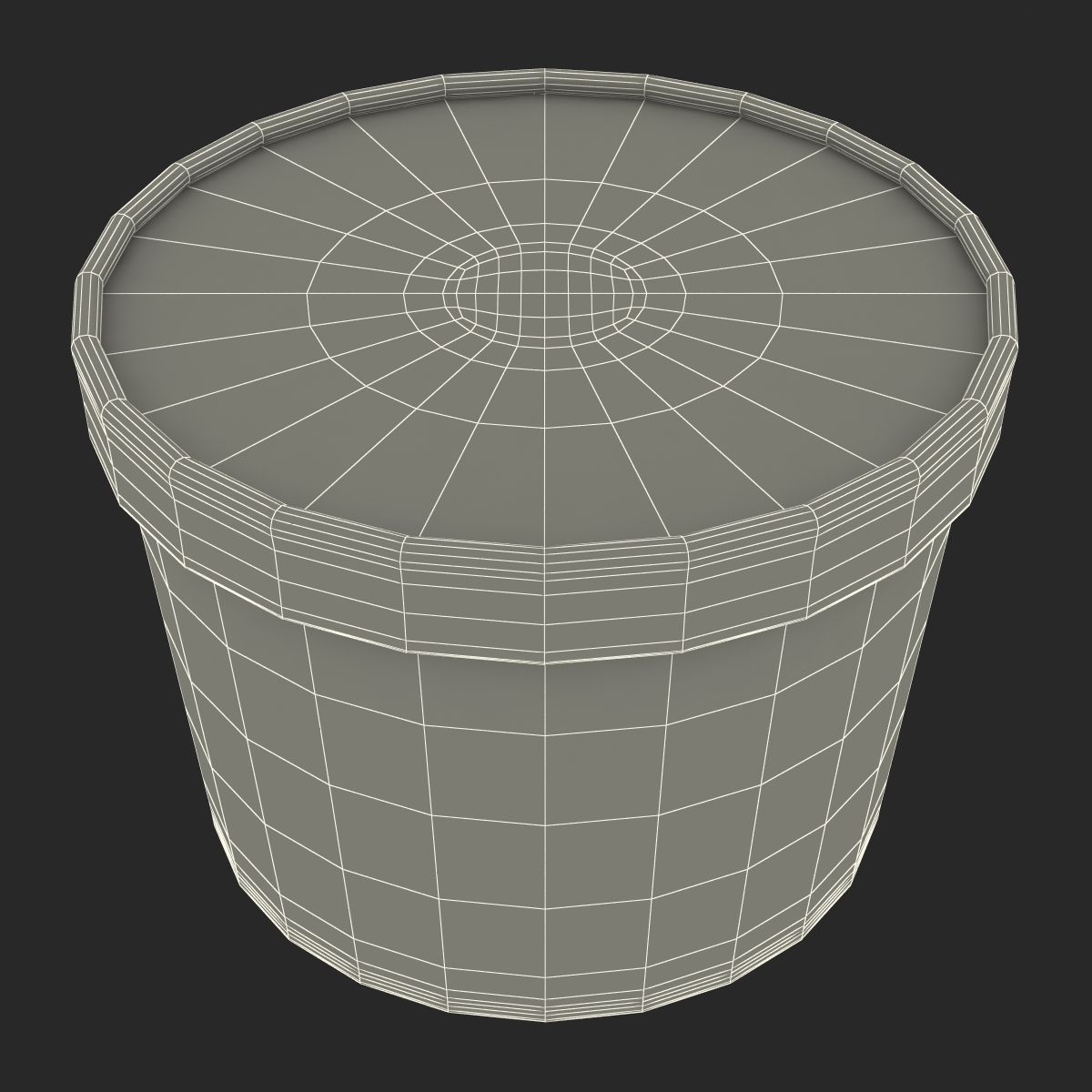 Ice Cream Gallon Generic Pack 3D model