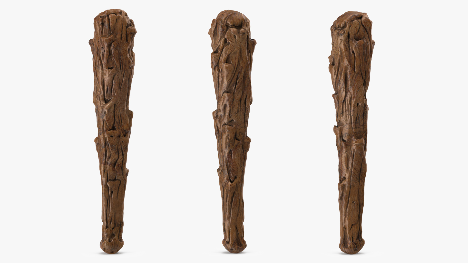 3D Prehistoric Wooden Caveman Club