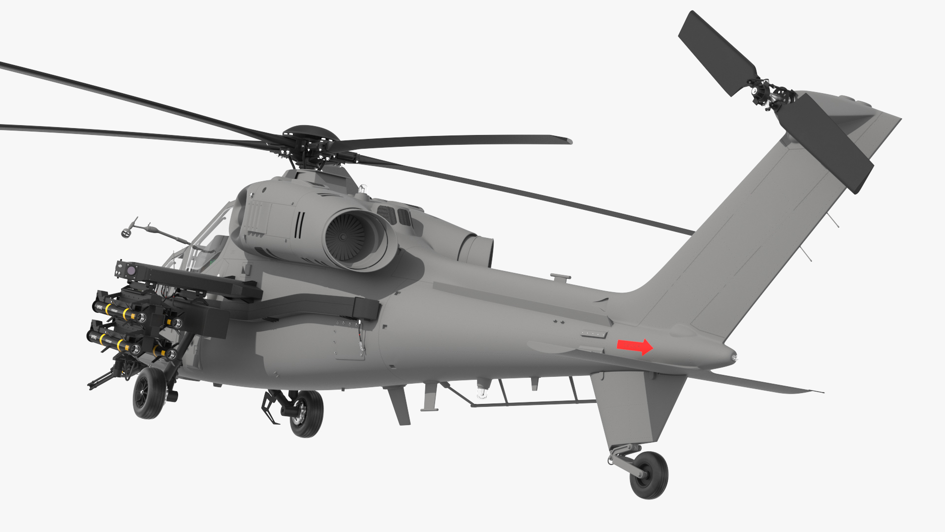 3D model USS Independence LCS 2 with Combat Helicopter