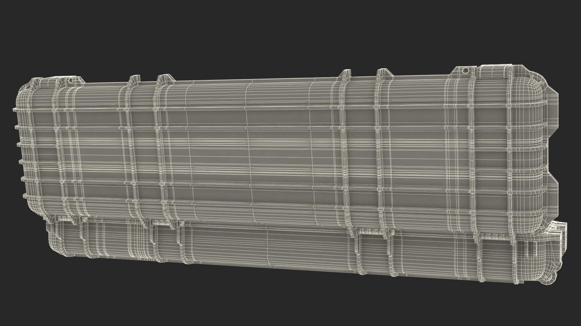 3D model Multi Caliber Assault Rifle in Case