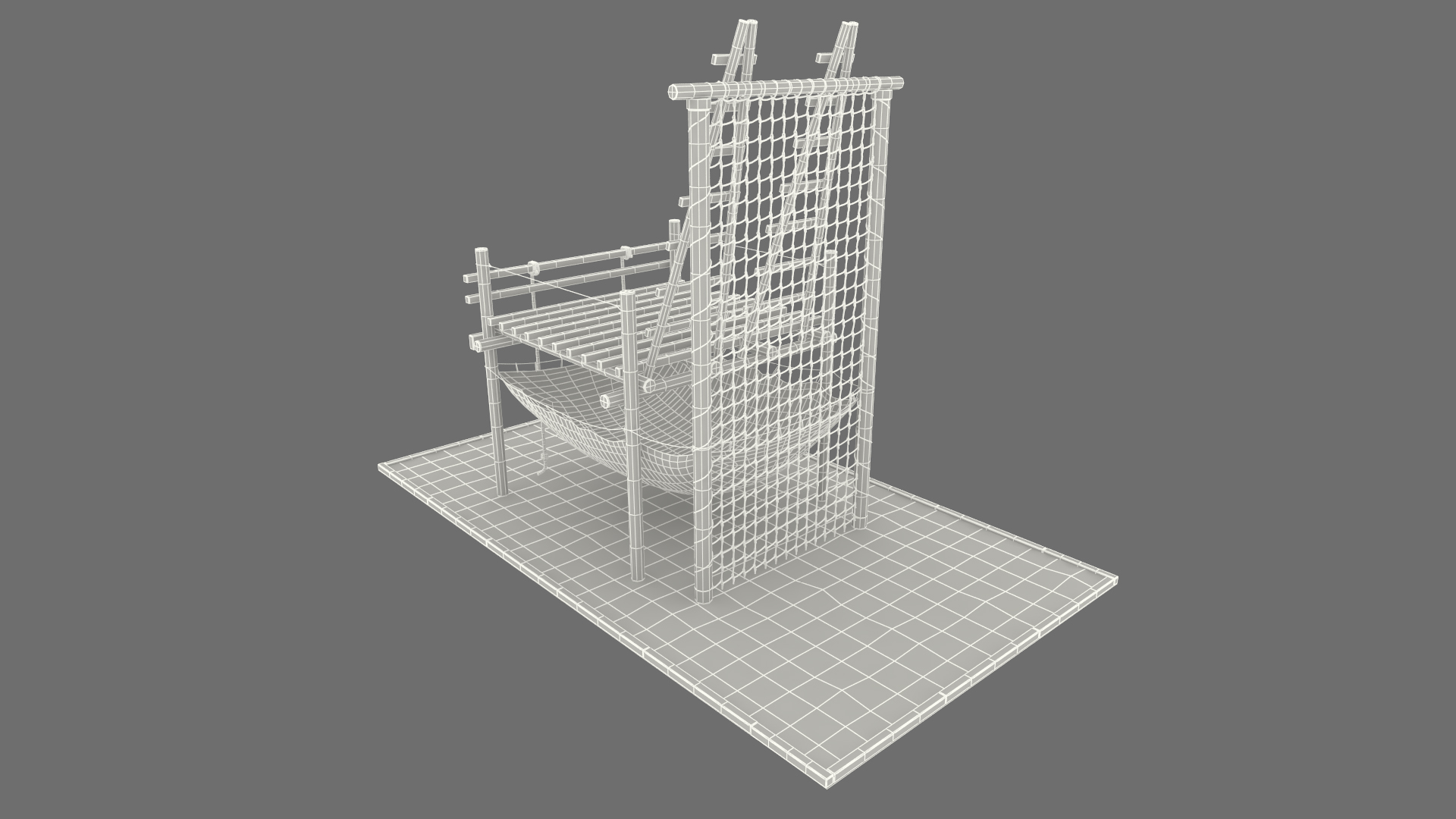 3D Tough One Obstacle model
