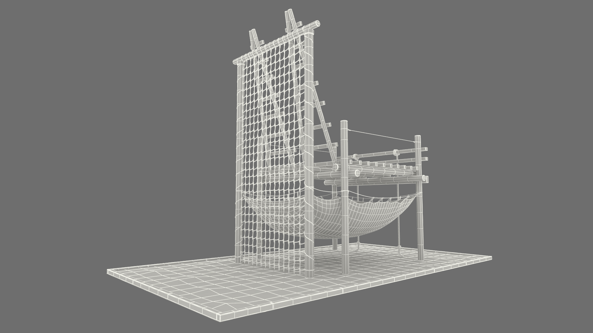 3D Tough One Obstacle model