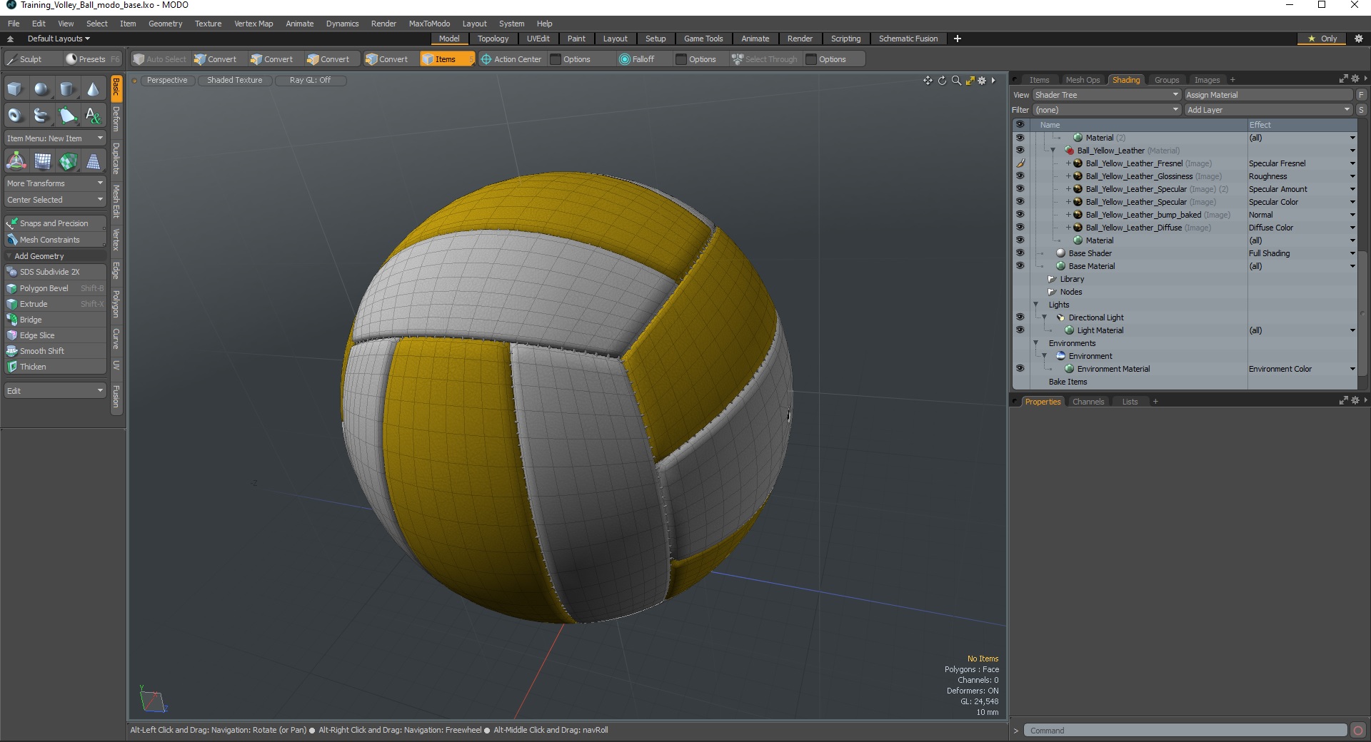 3D model Training Volley Ball