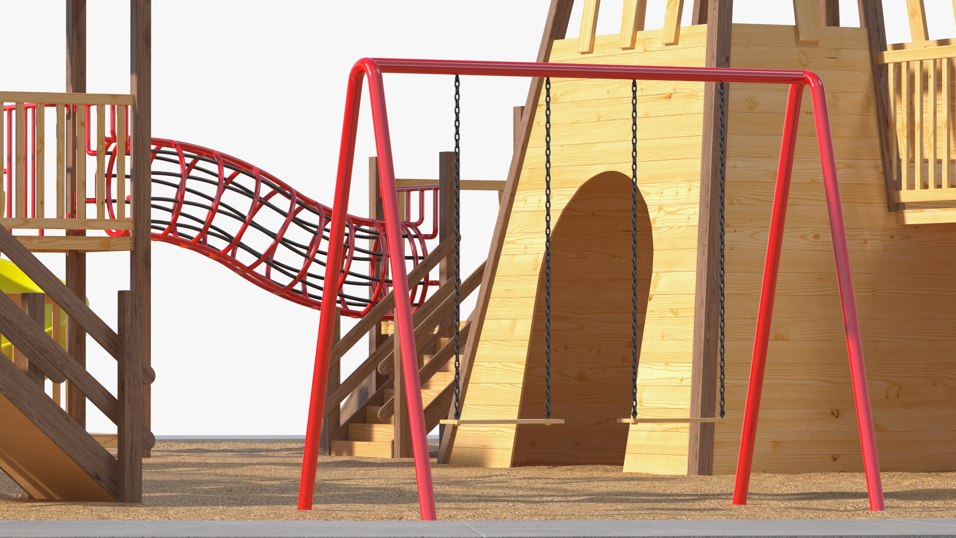 Wooden Playground 3D
