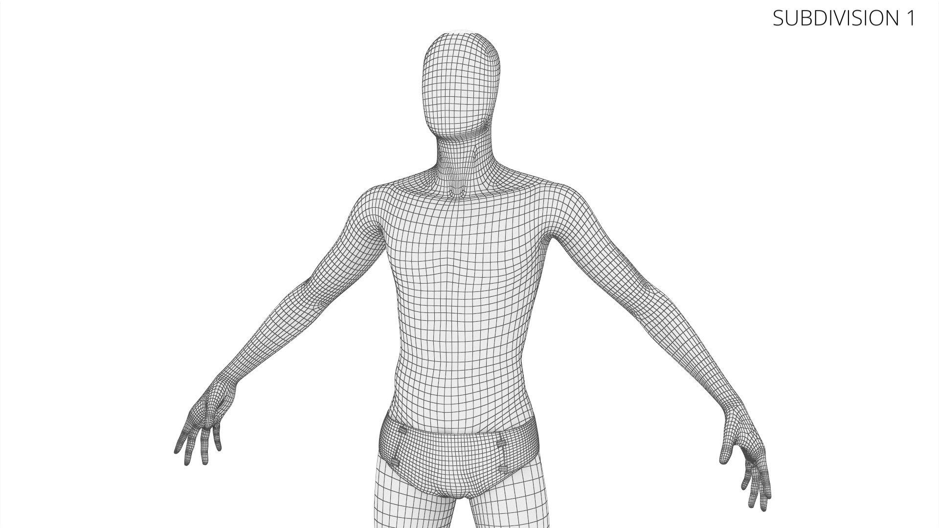 Adult Absorbent Diaper on Mannequin White, view 10