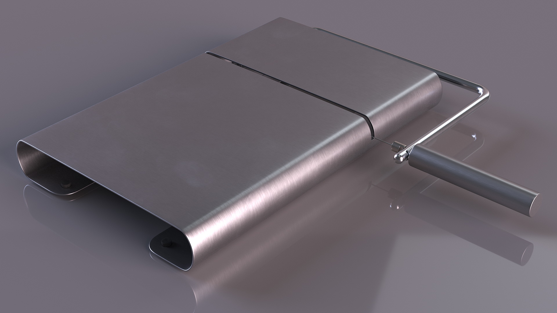 Stainless Steel Cheese Cutter 3D model