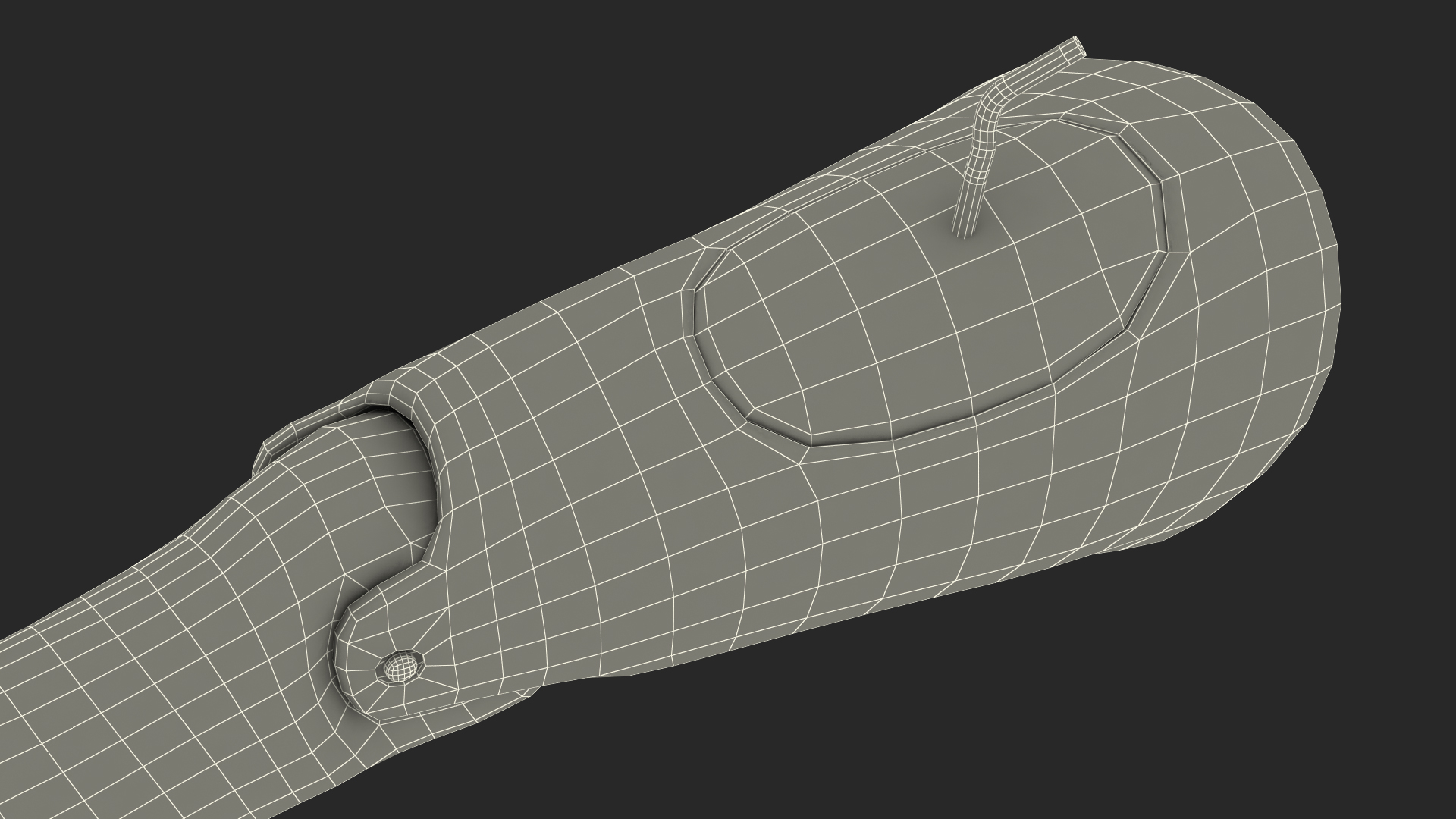 3D model Injured Firstaid Mannequin Leg