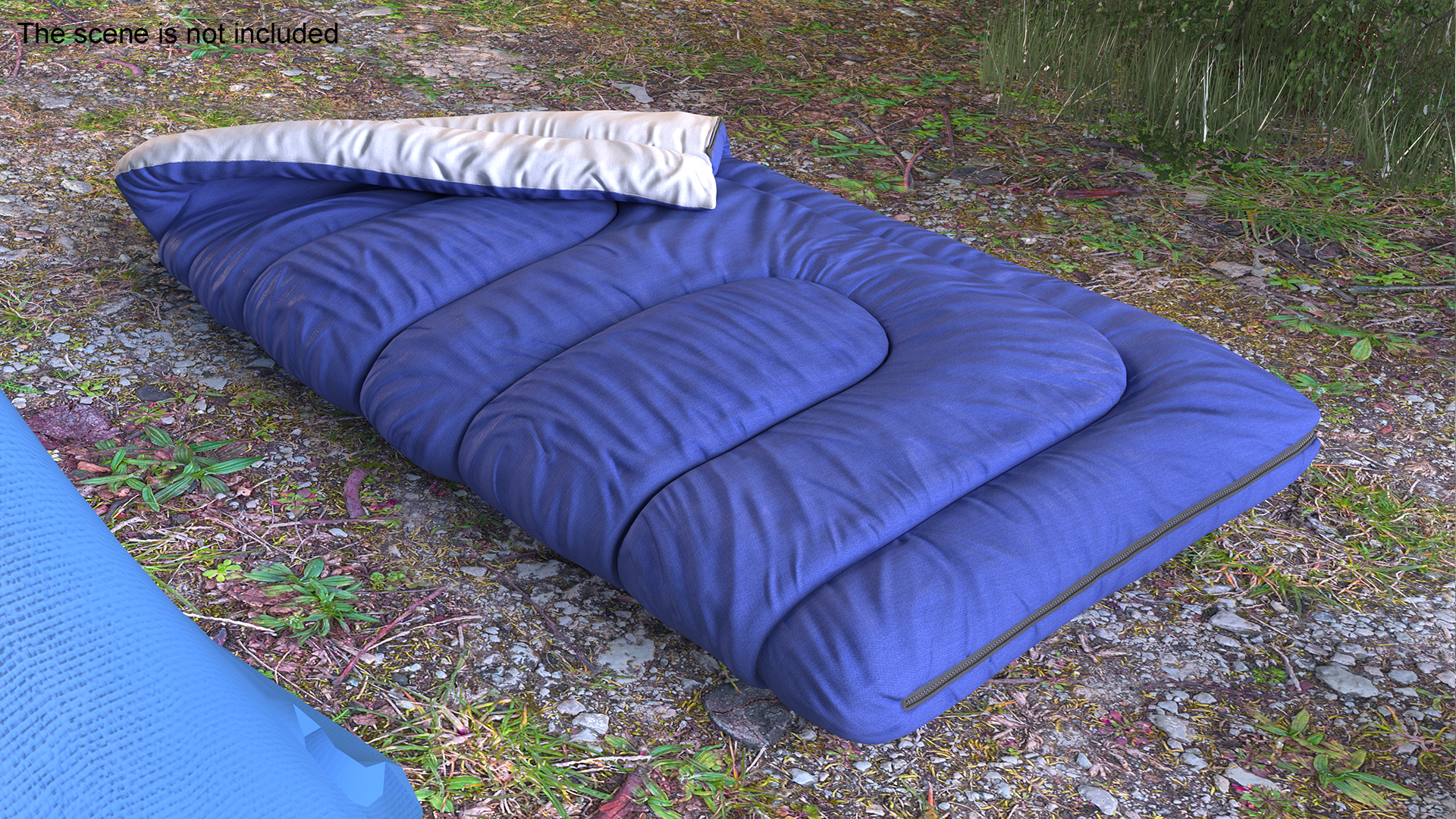Single Camping Sleeping Bag 3D