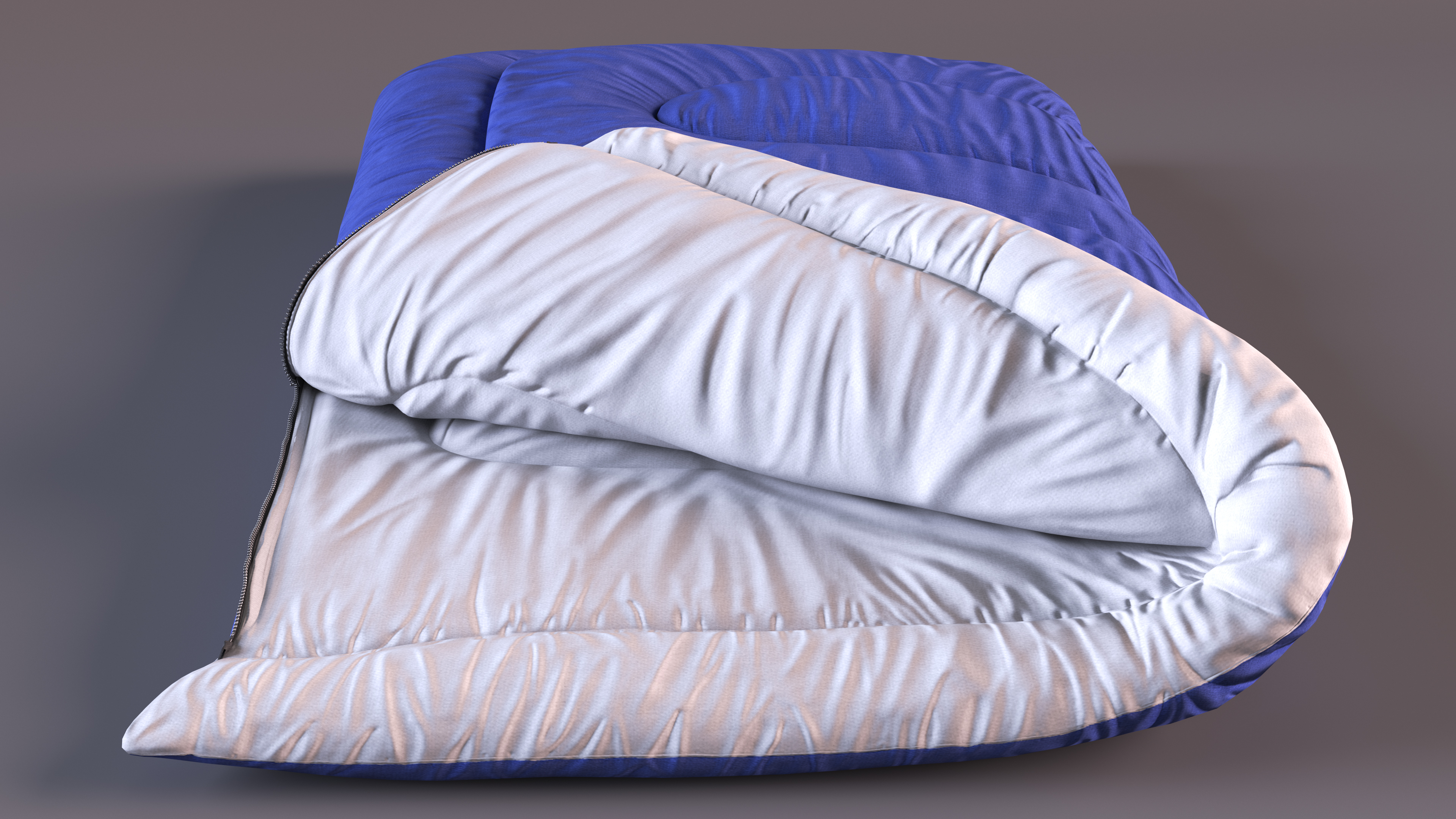 Single Camping Sleeping Bag 3D