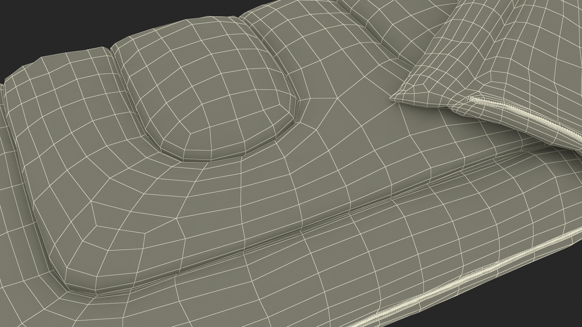 Single Camping Sleeping Bag 3D